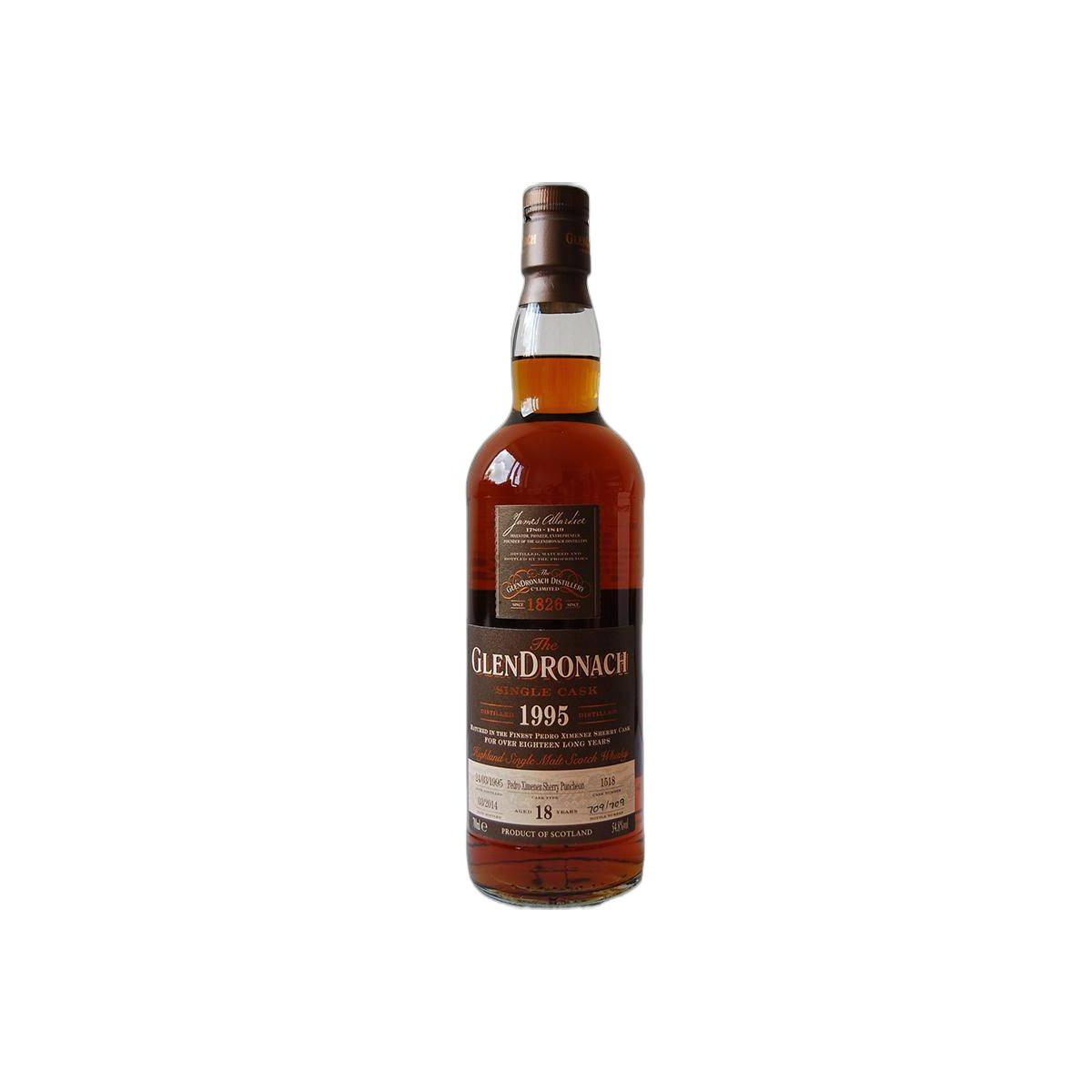 GlenDronach Single Cask 1995 18 Years Single Malt Whisky