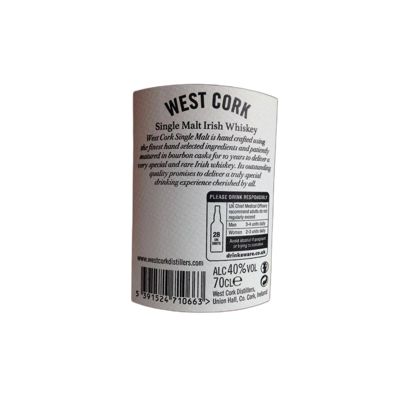 West Cork 10 Years Single Malt Whisky 3