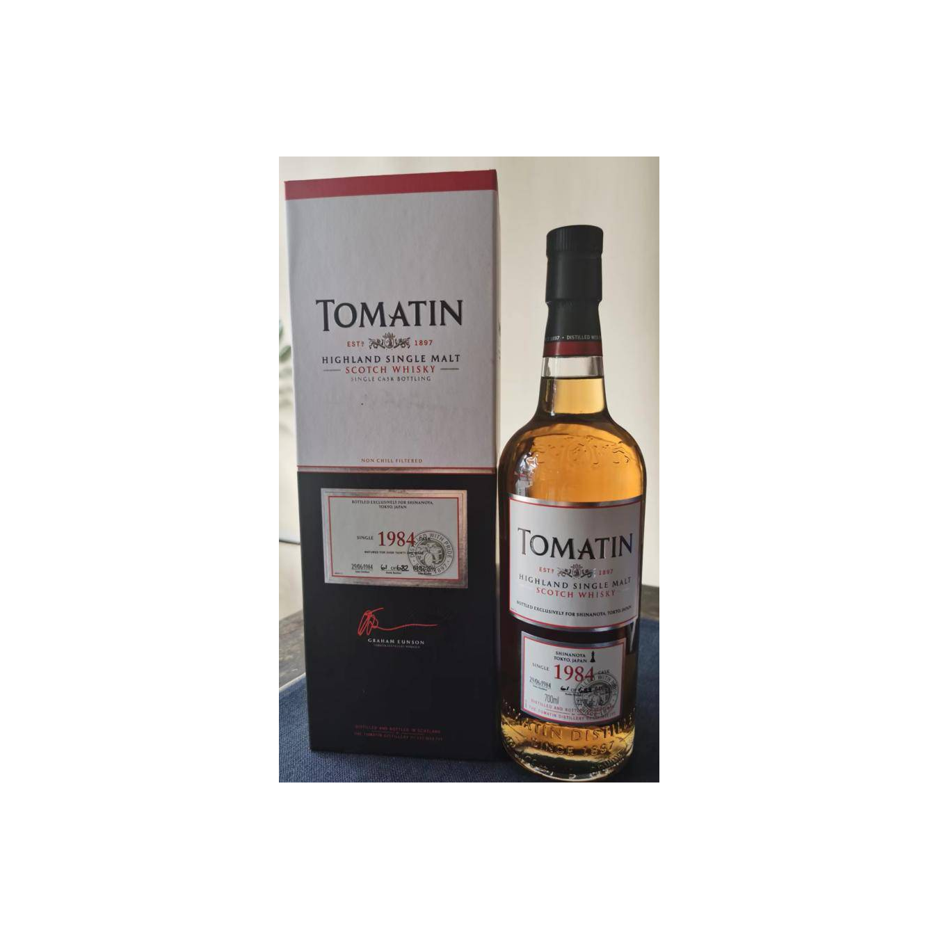 Tomatin Single Cask 1984 31 Years Single Malt Whisky 2