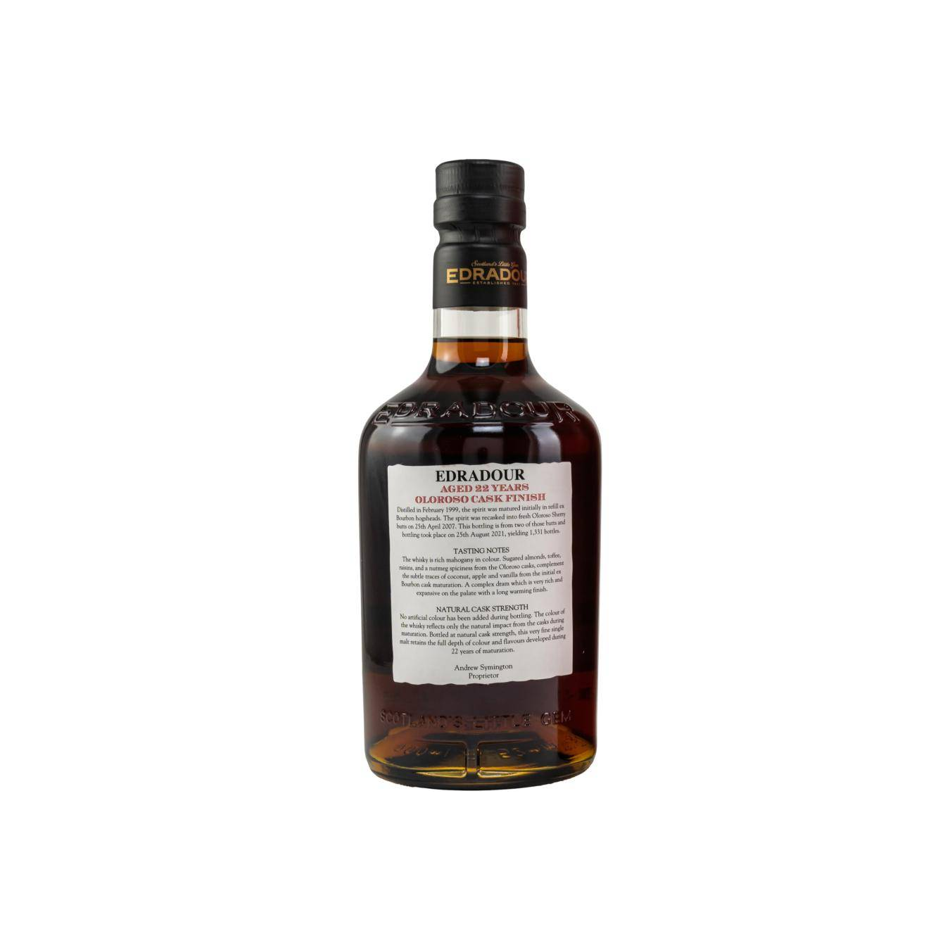 Edradour 1999 22 Years Single Malt Whisky 2