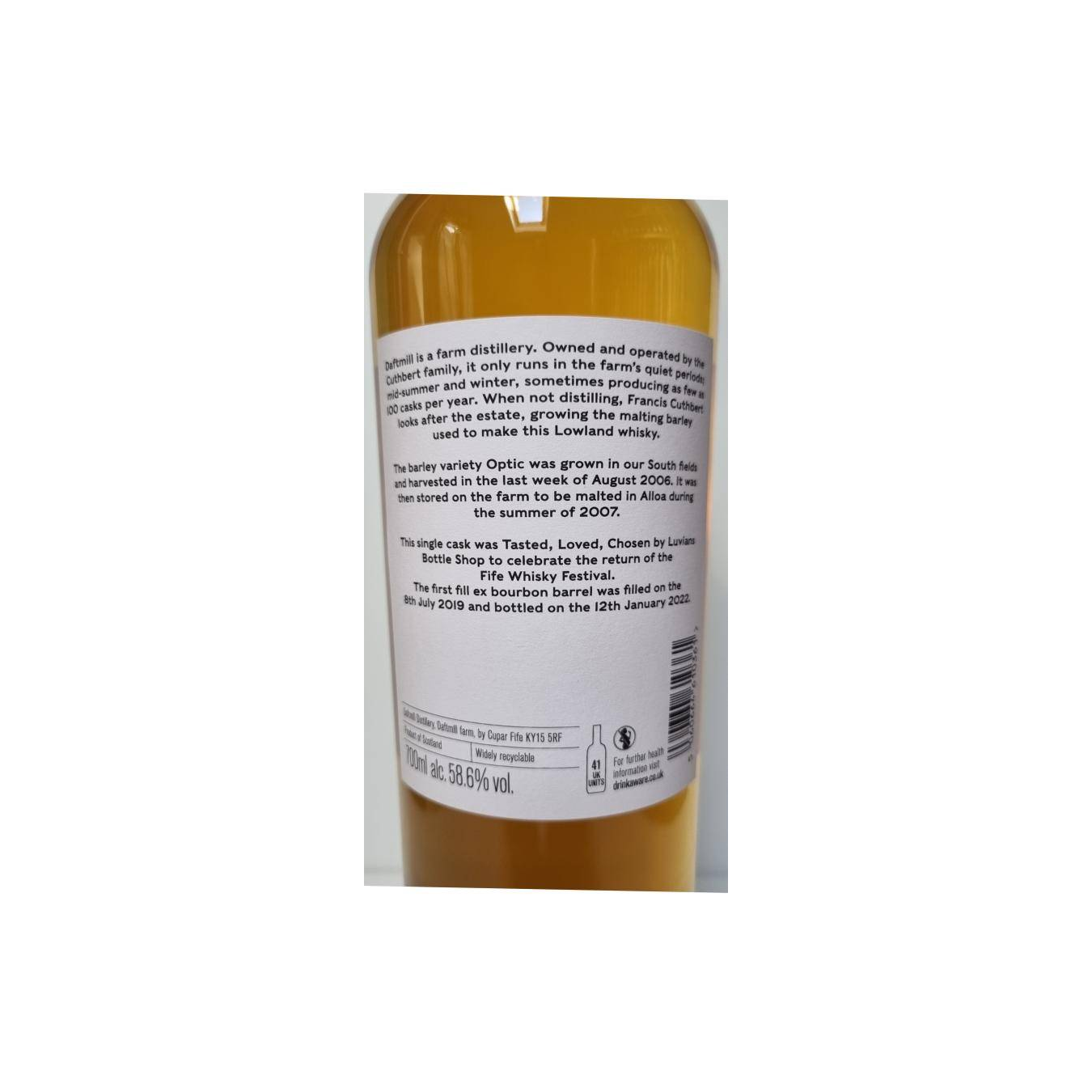 Daftmill Single Cask 2009 12 Years Single Malt Whisky 3