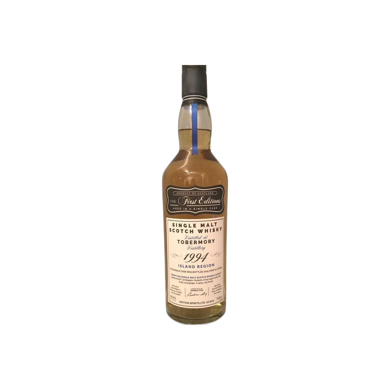 Tobermory The First Editions 1994 21 Years Single Malt Whisky 2