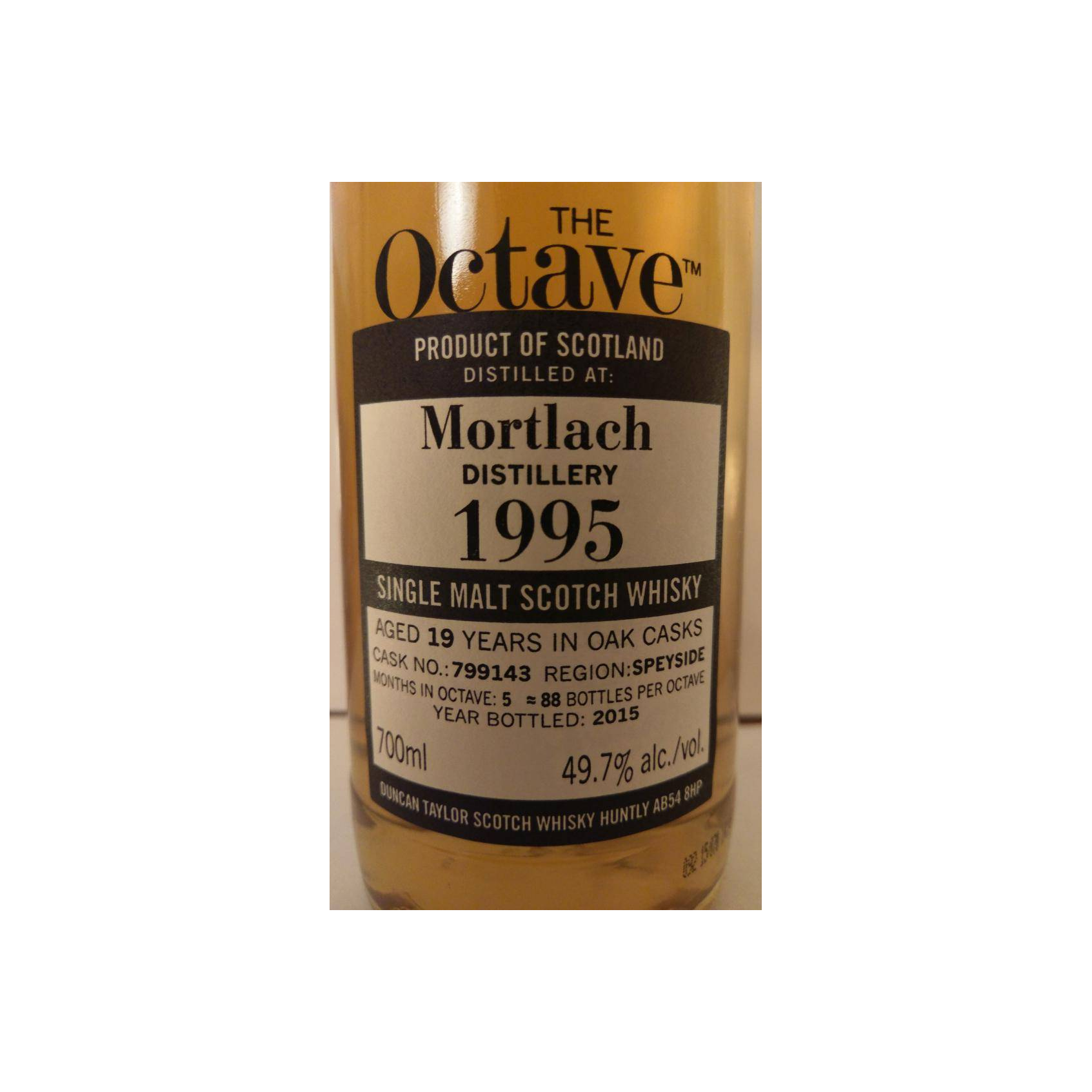 Mortlach The Octave 1995 19 Years Single Malt Whisky 2