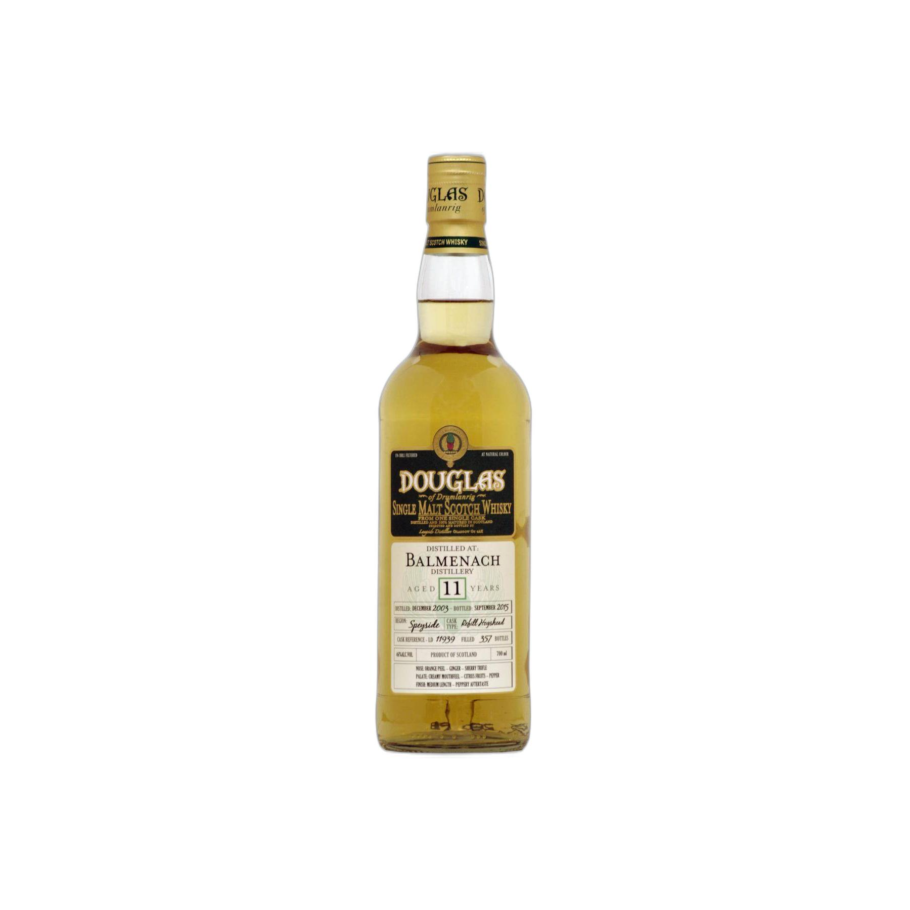 Balmenach 2003 11 Years Single Malt Whisky