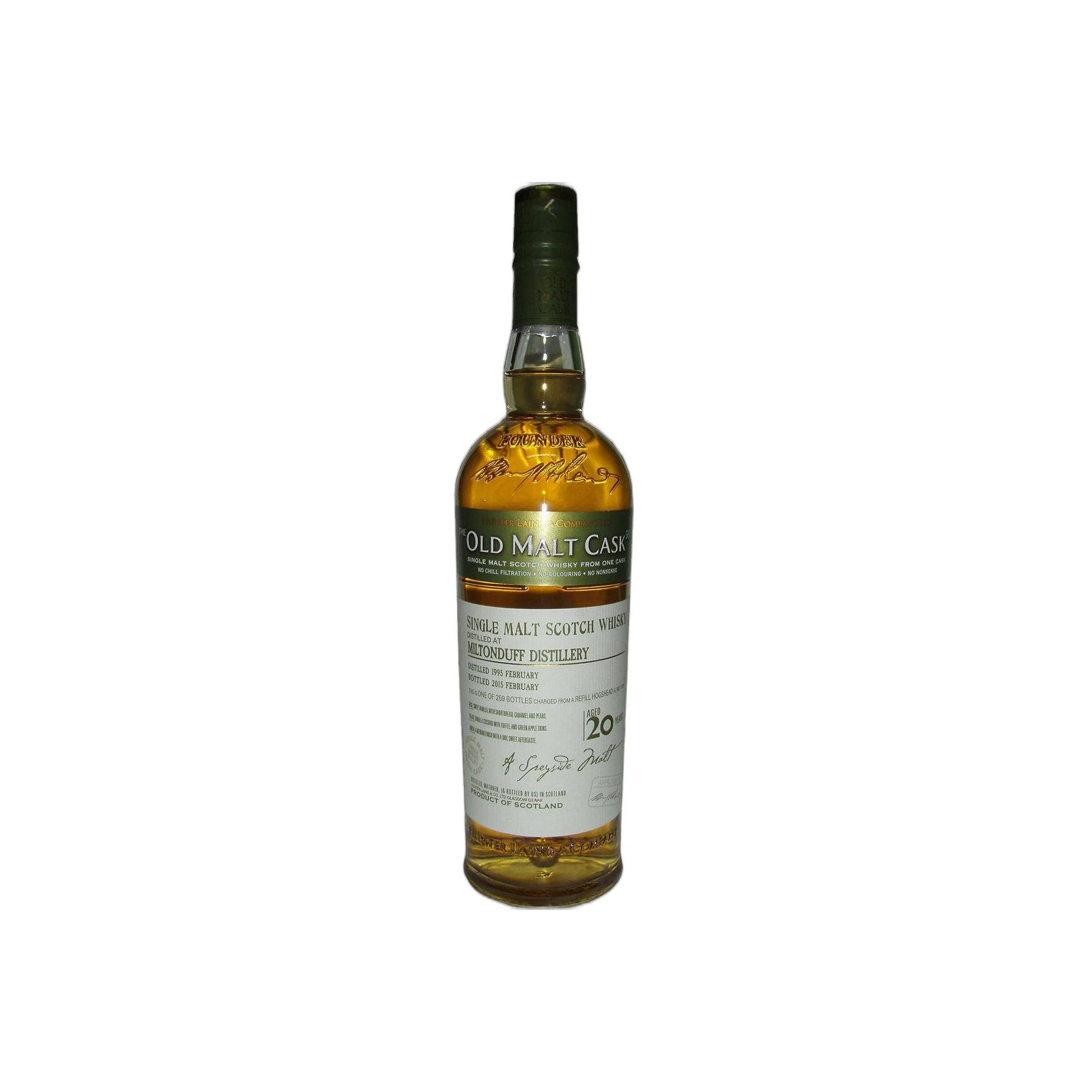 Miltonduff Old Malt Cask 1995 20 Years Single Malt Whisky