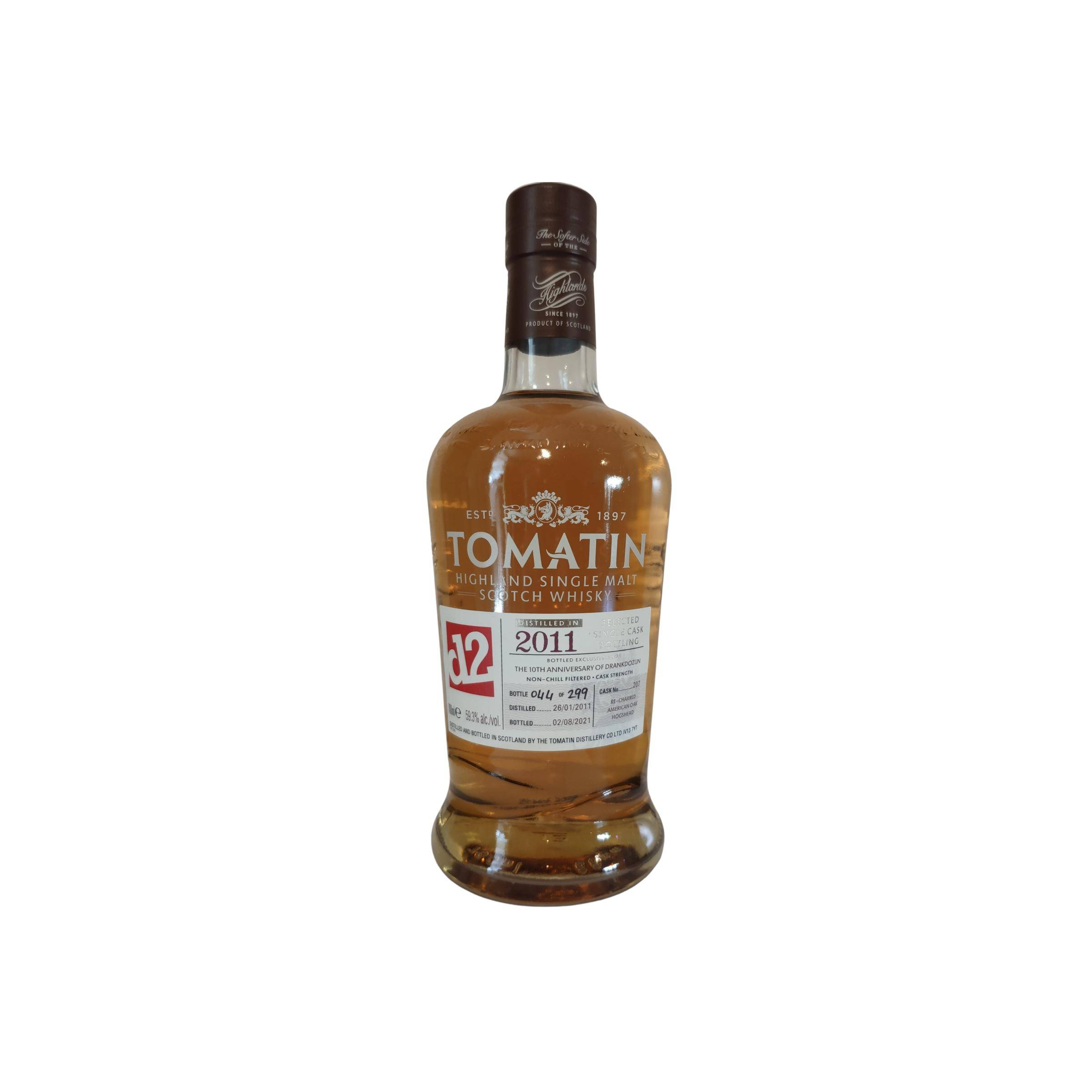 Tomatin 2011 10 Years Single Malt Whisky