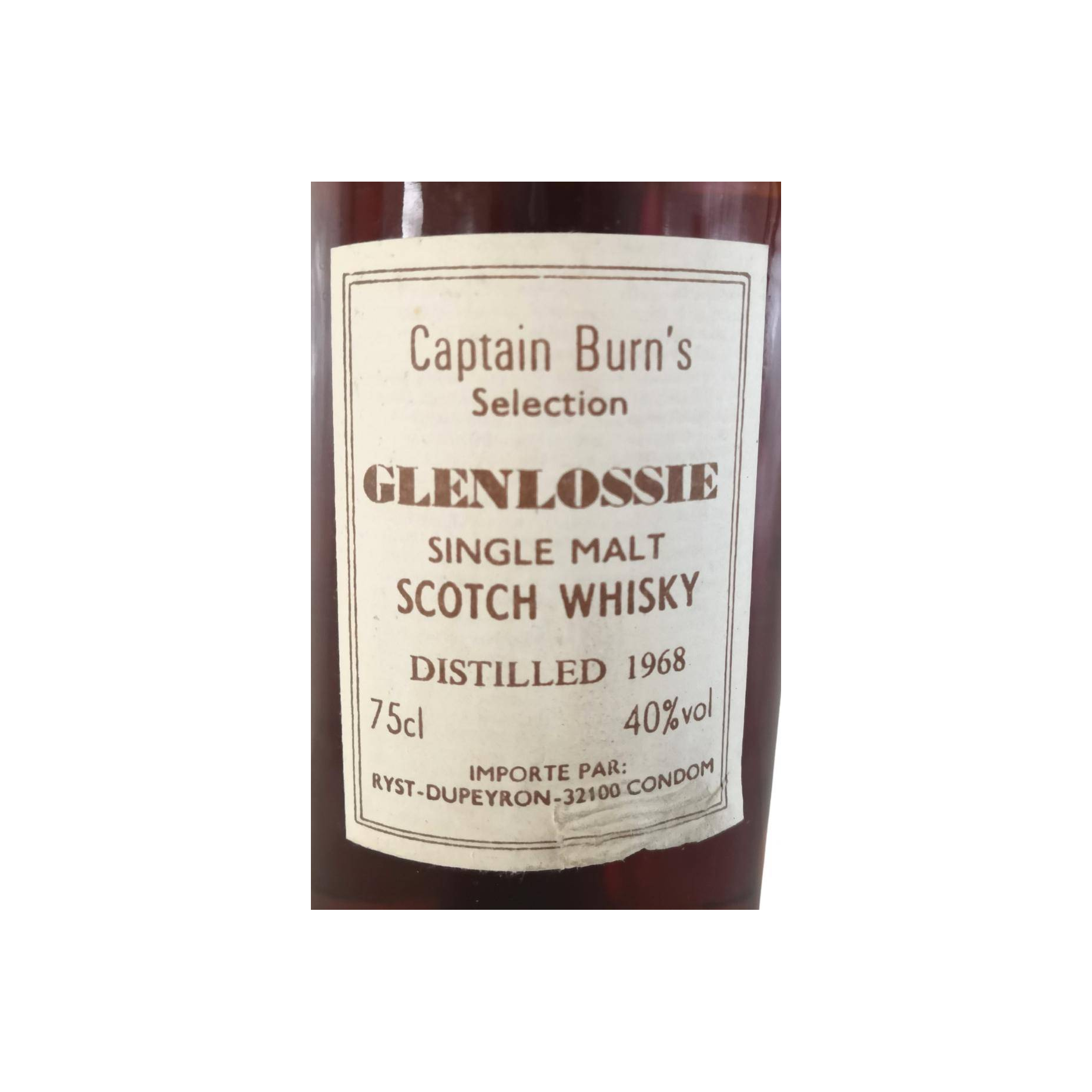 Glenlossie 1968 Single Malt Whisky 3