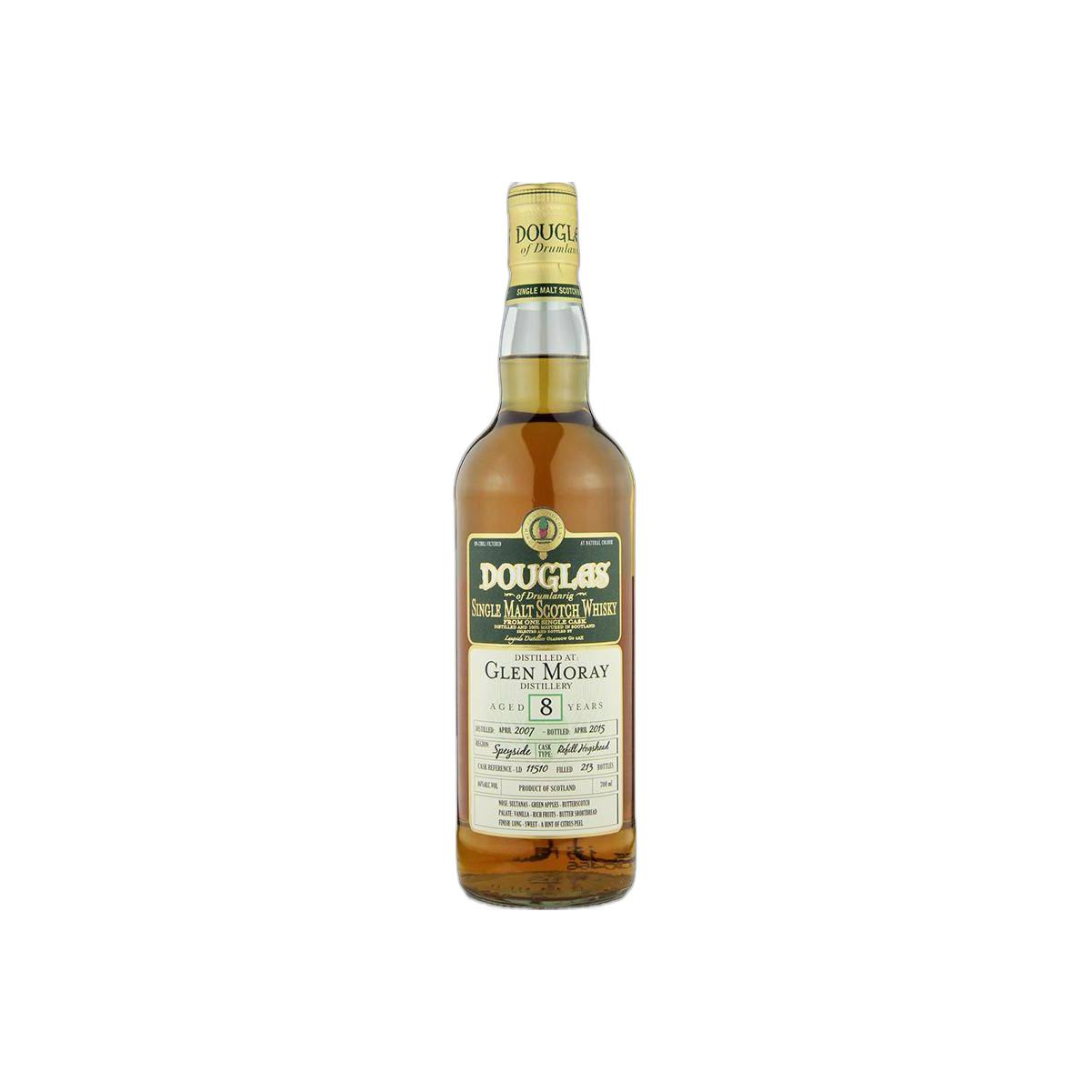 Glen Moray 2007 8 Years Single Malt Whisky 2