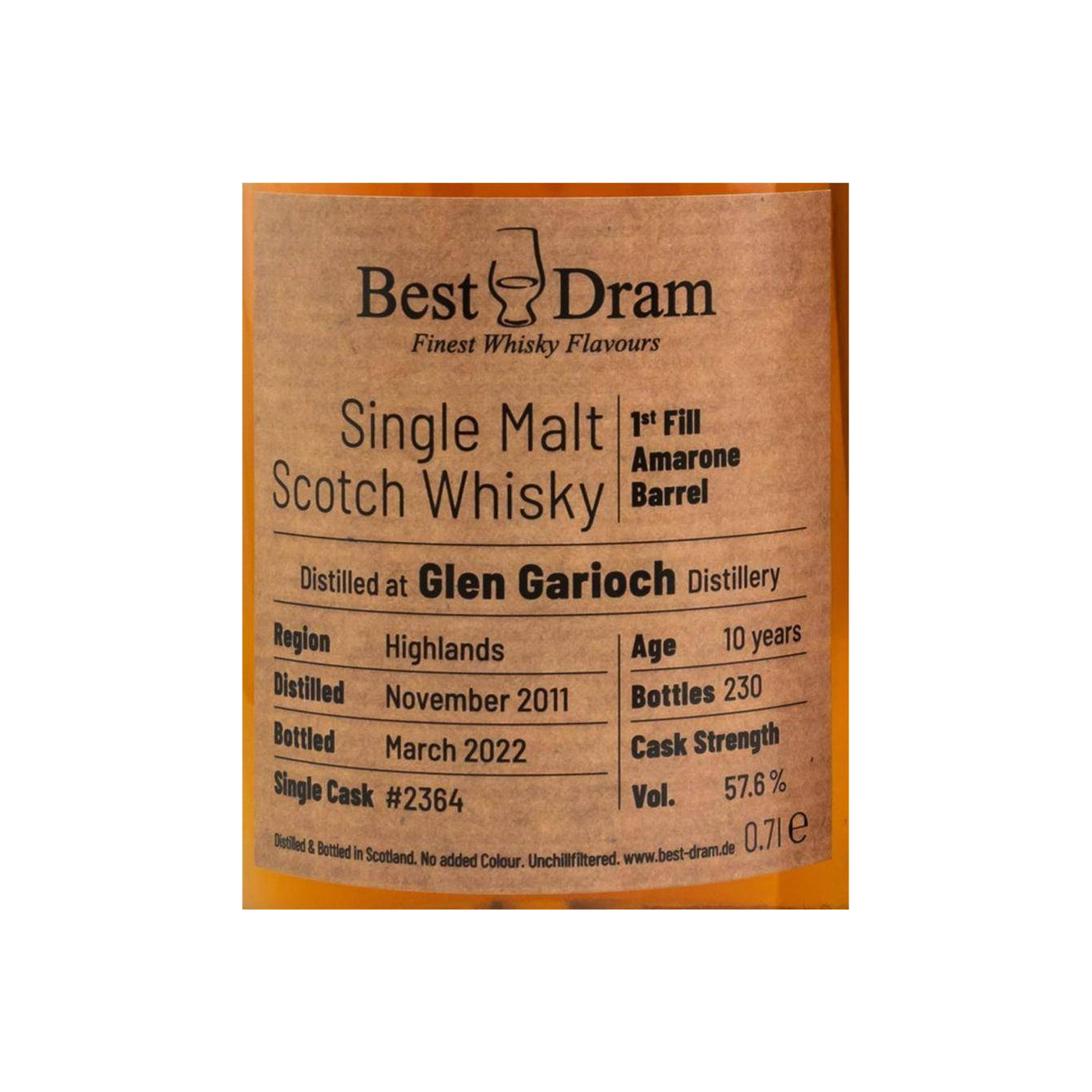 Glen Garioch 2011 10 Years Single Malt Whisky 2