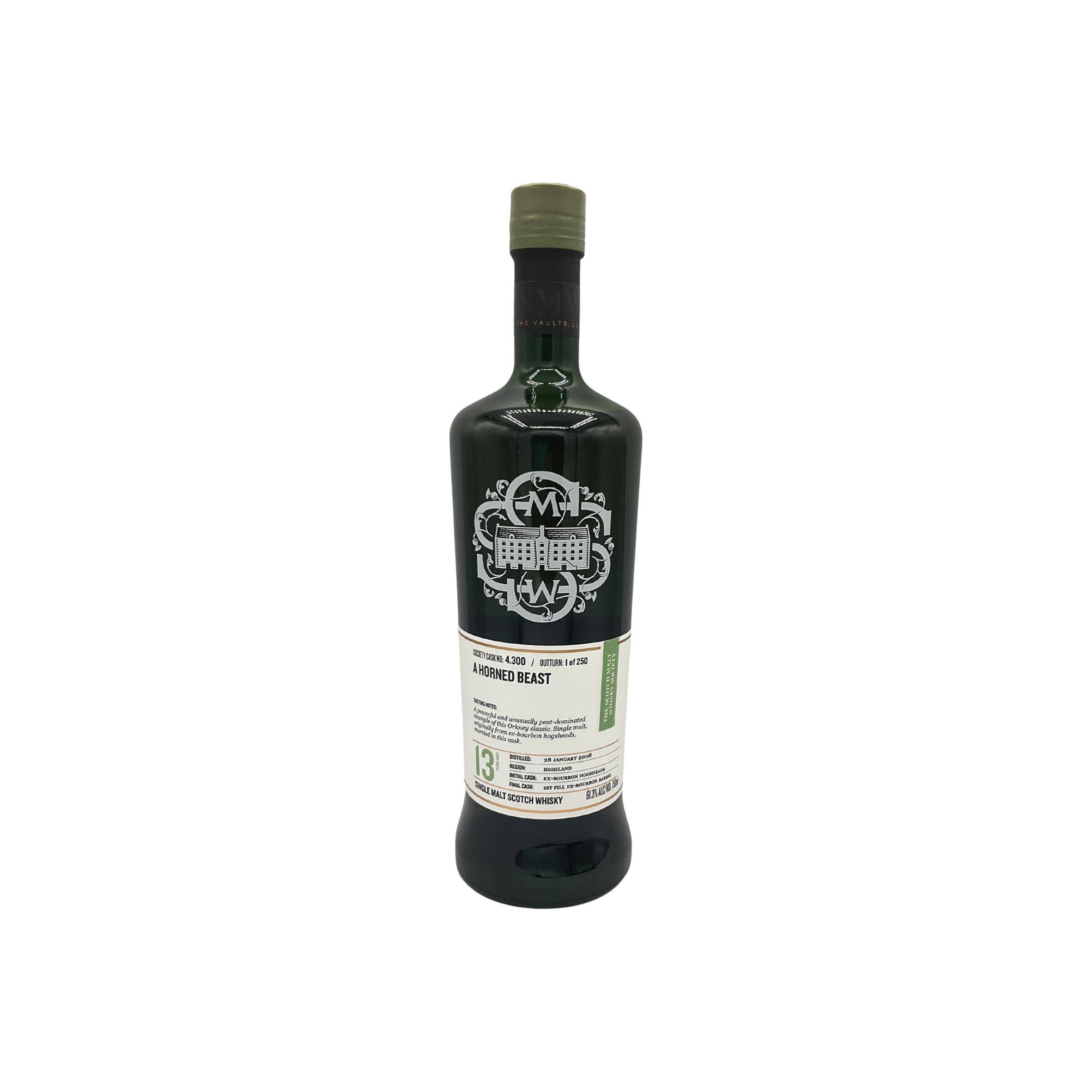 The Scotch Malt Whisky Society 2008 13 Years Single Malt Whisky
