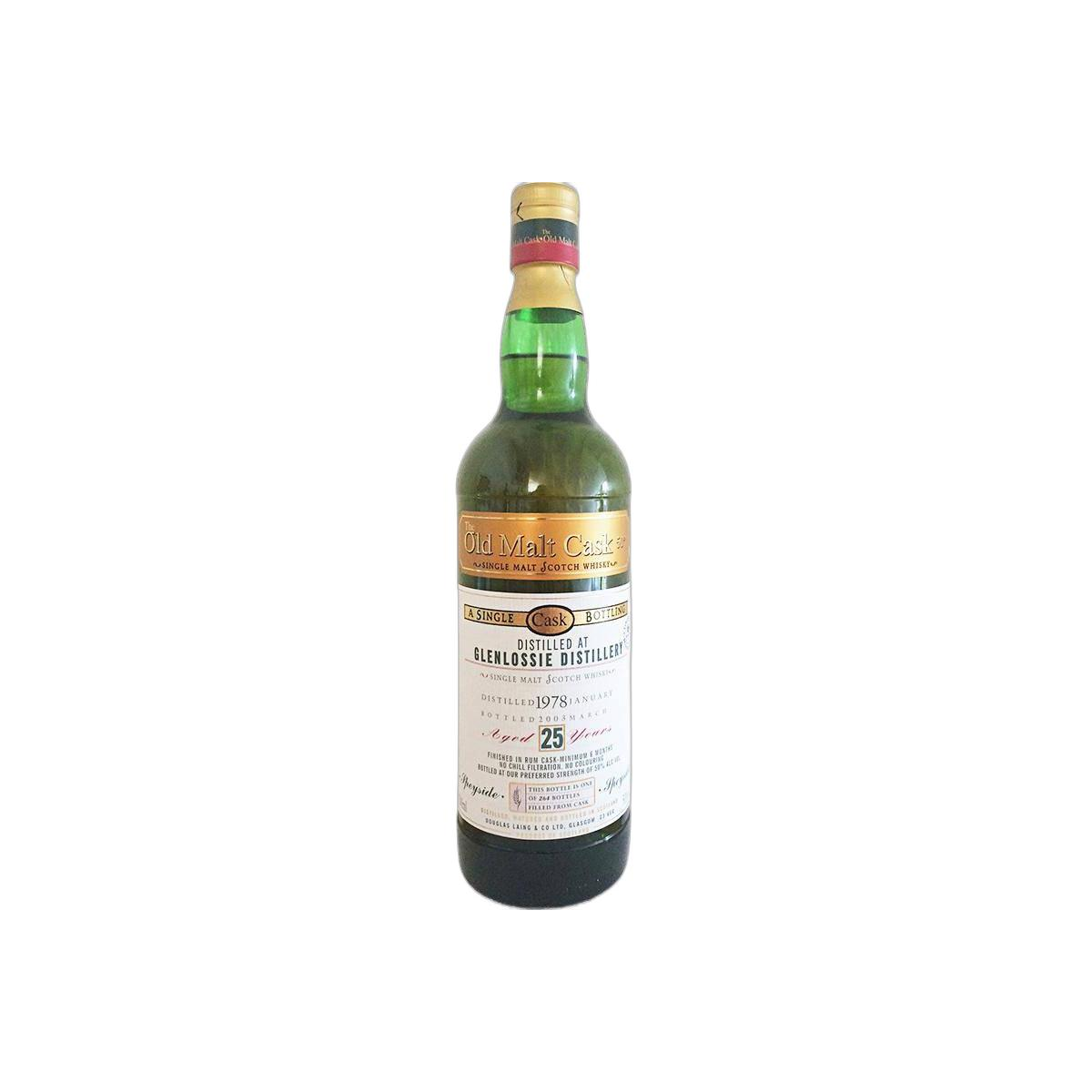 Glenlossie Old Malt Cask 1978 25 Years Single Malt Whisky