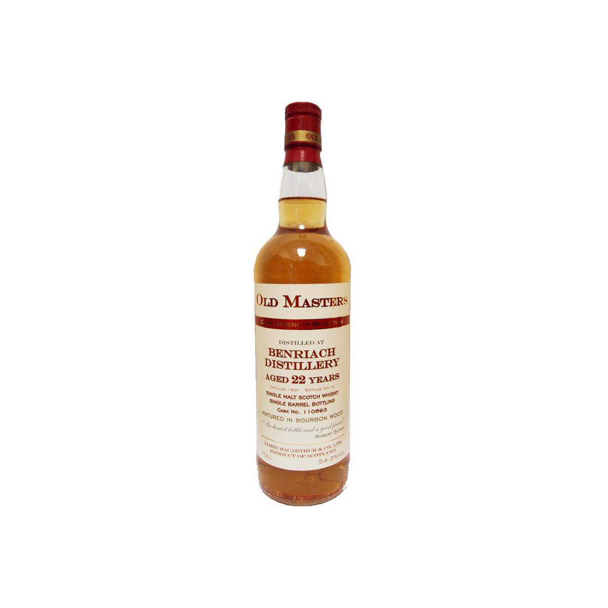 BenRiach 1991 22 Years Single Malt Whisky