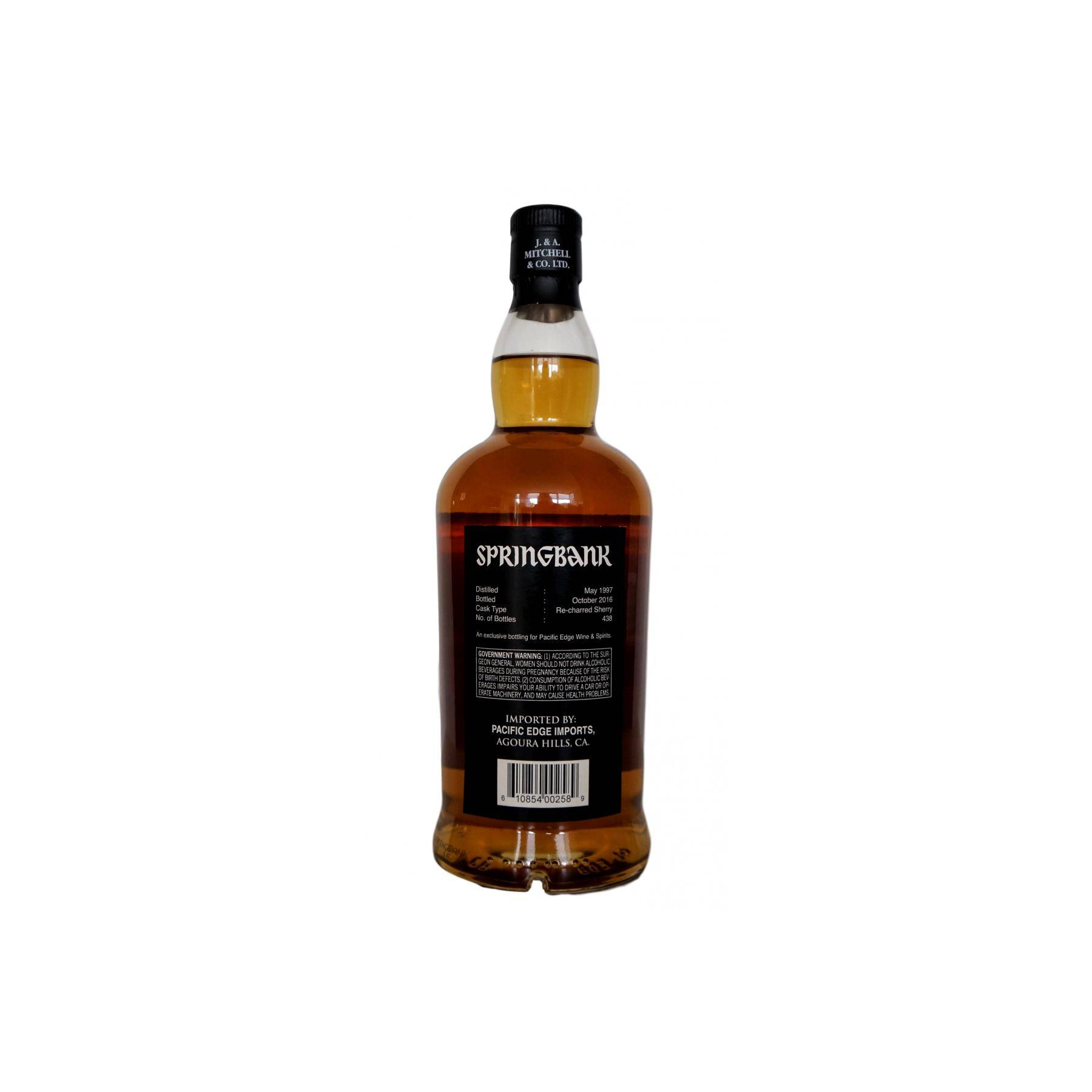 Springbank Single Cask 1997 19 Years Single Malt Whisky 2