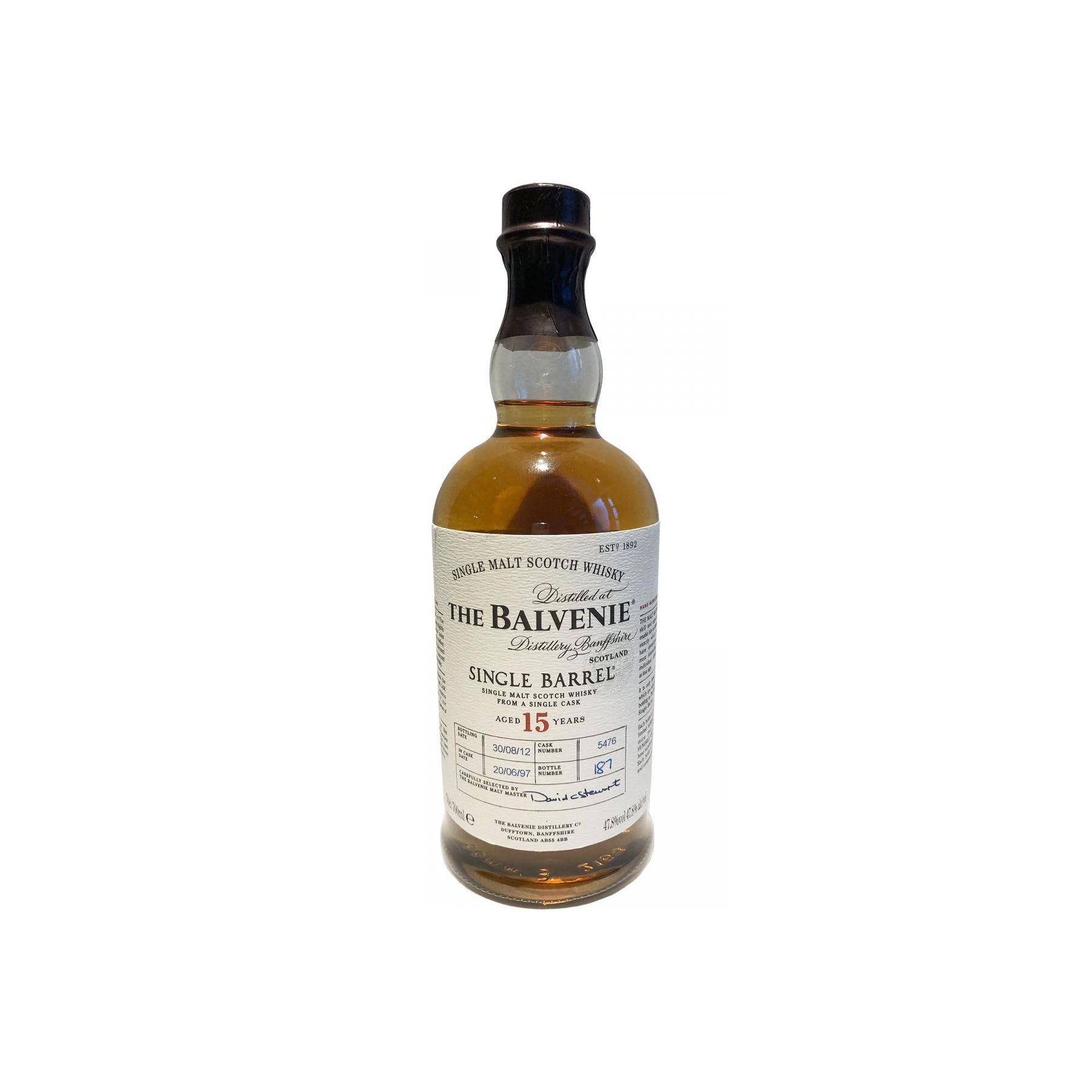 The Balvenie Single Cask 1997 15 Years Single Malt Whisky