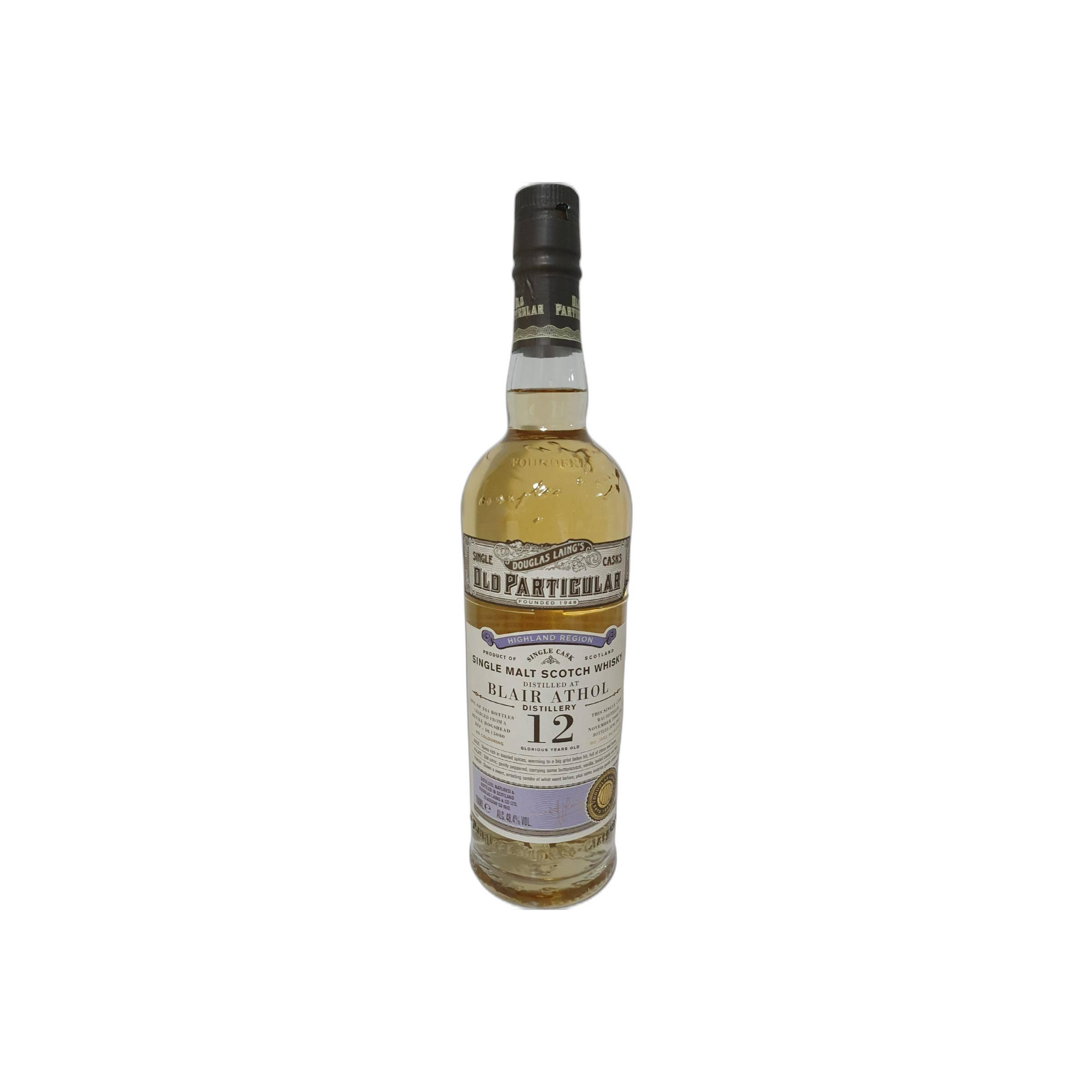 Blair Athol Old Particular 2008 12 Years Single Malt Whisky