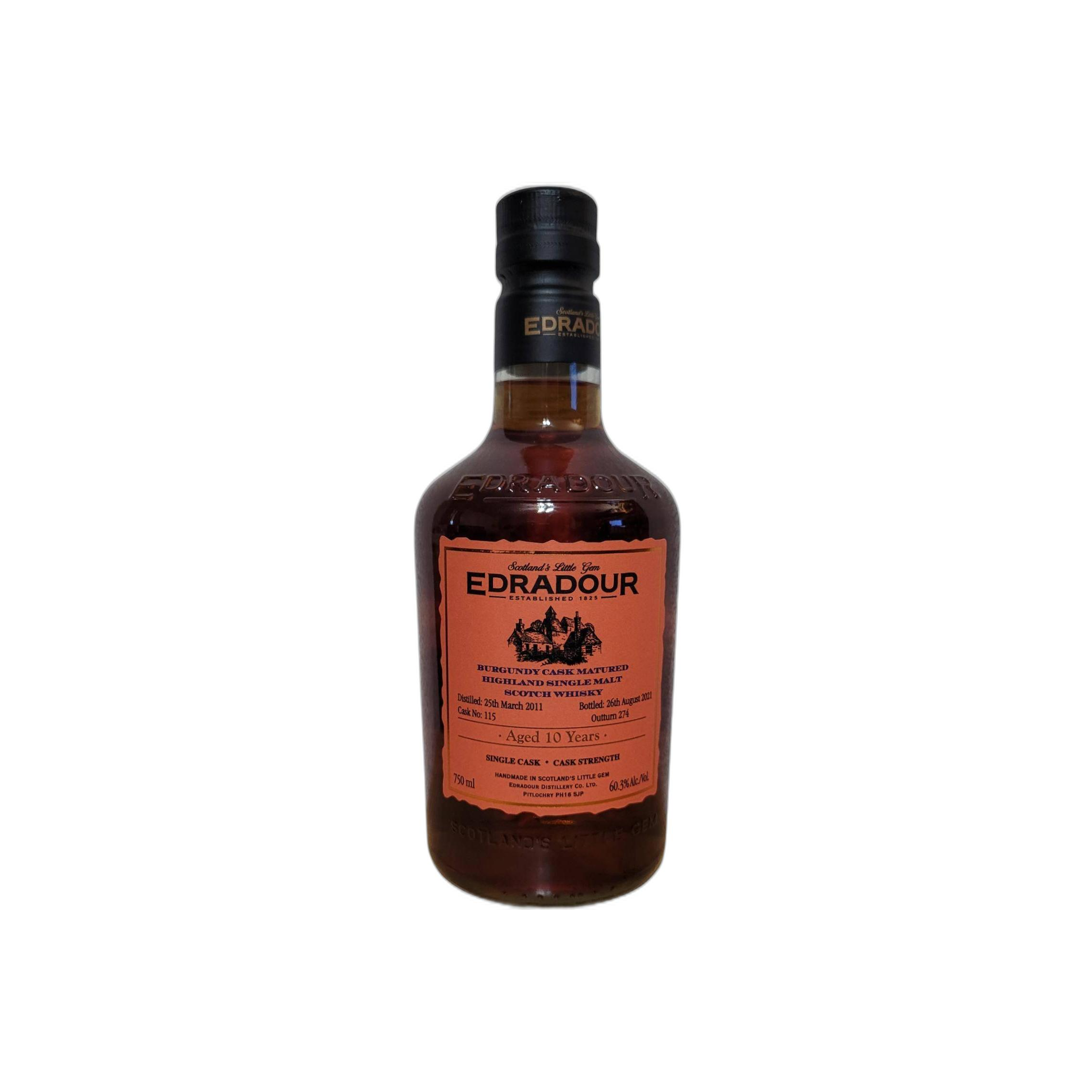 Edradour 2011 10 Years Single Malt Whisky