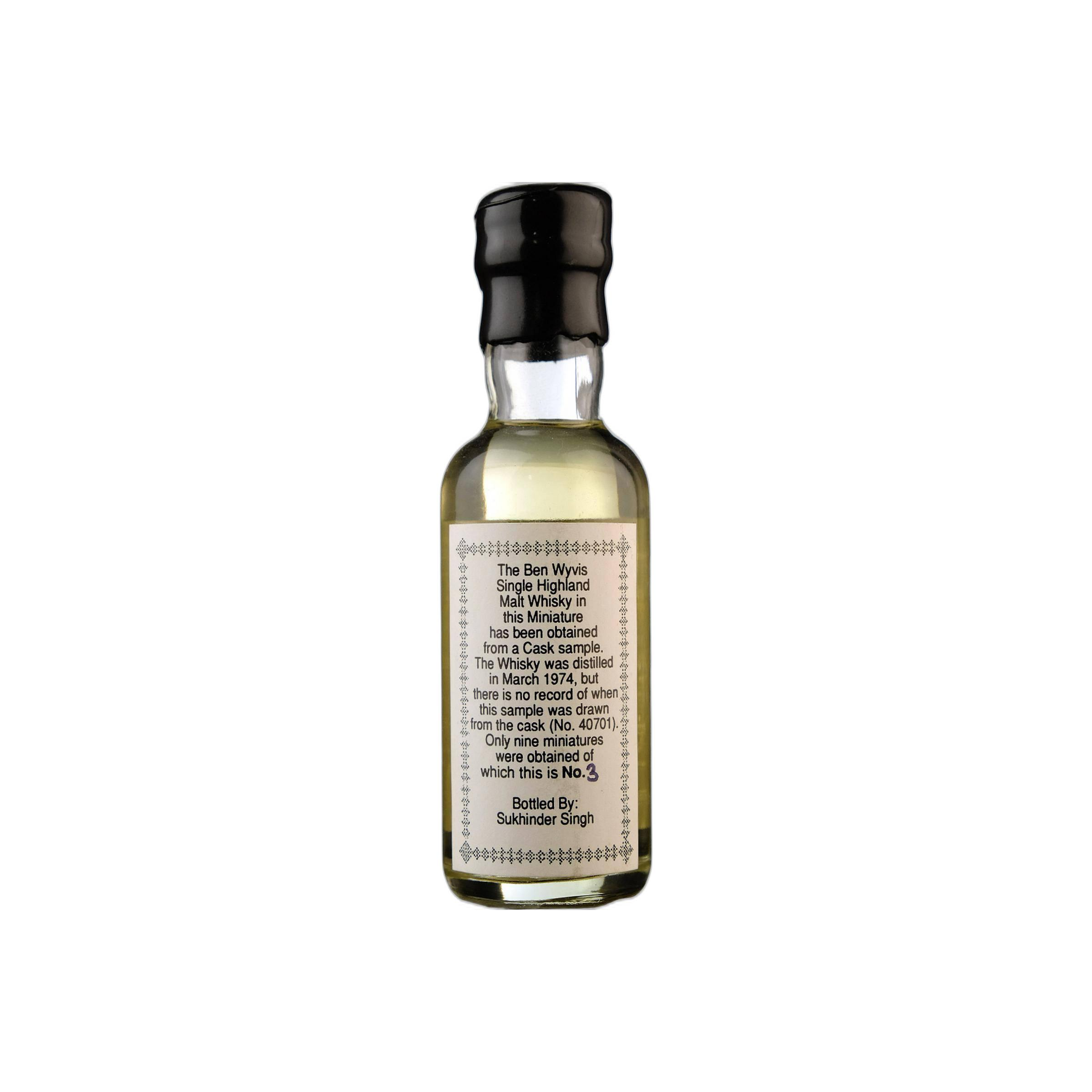 Ben Wyvis 1974 Single Malt Whisky 3