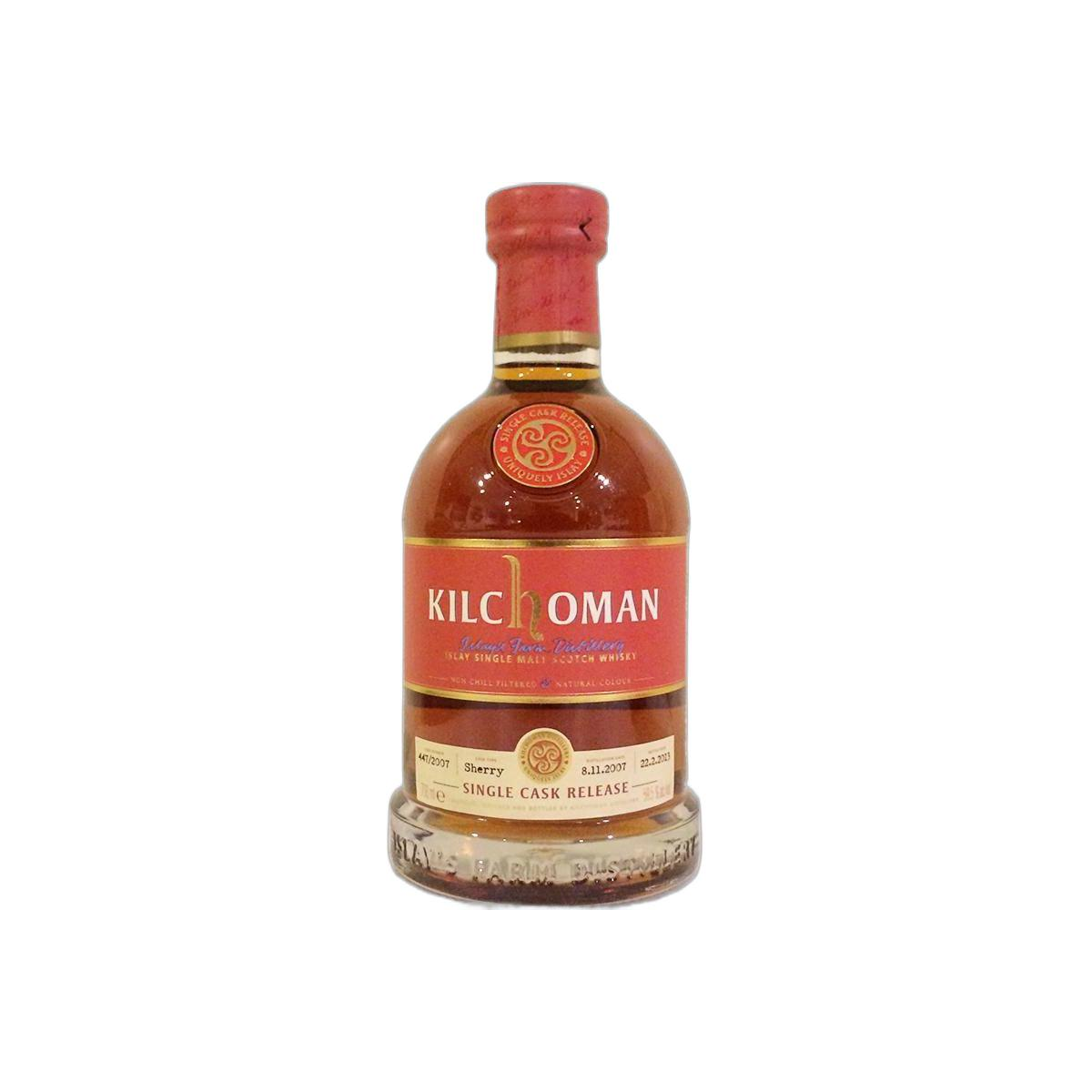 Kilchoman 2007 5 Years Single Malt Whisky