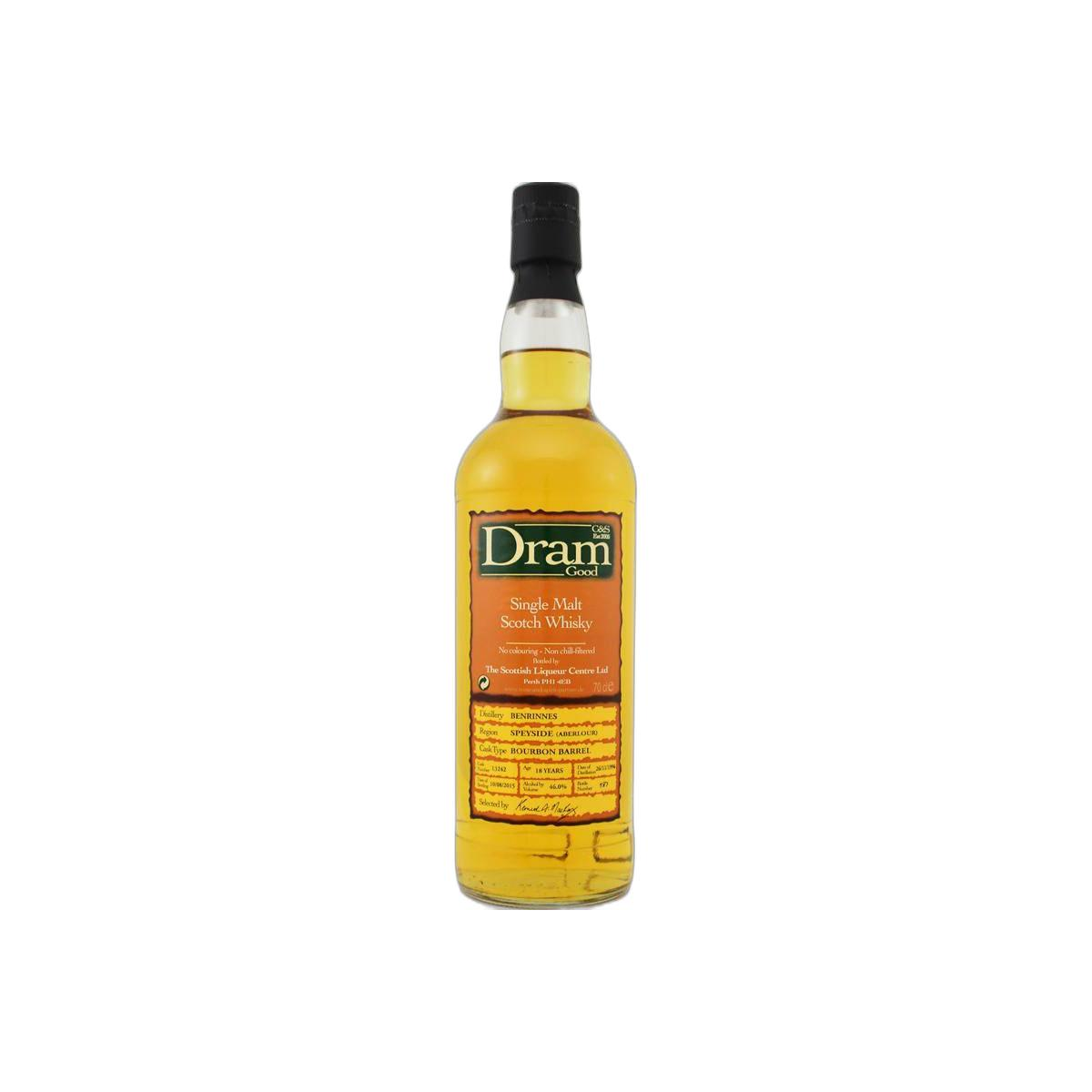 Benrinnes 1996 18 Years Single Malt Whisky