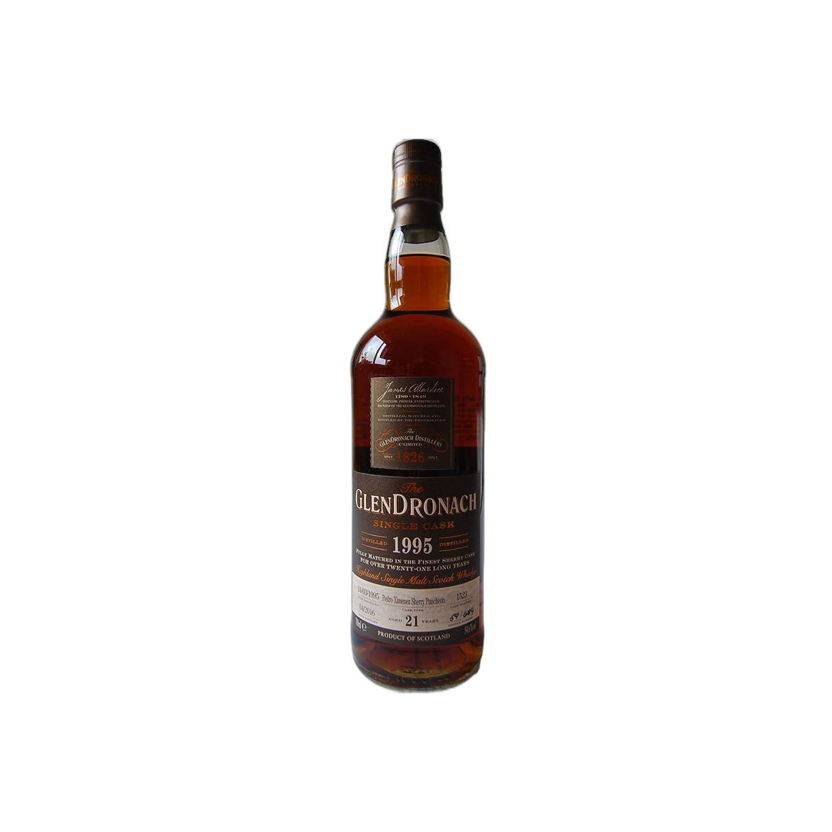 GlenDronach Single Cask 1995 21 Years Single Malt Whisky