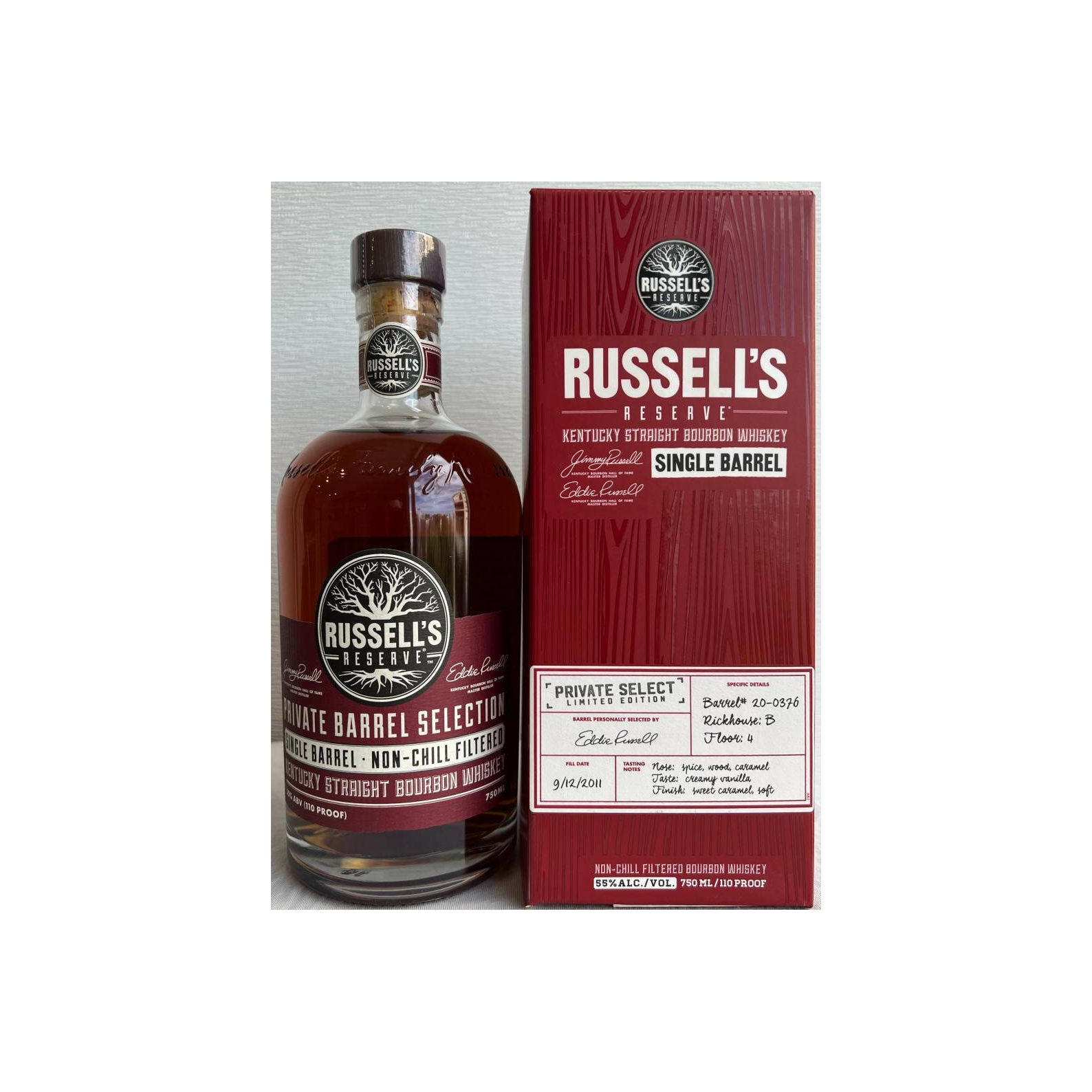 Russell's Reserve Single Cask 2009 10 Years Bourbon Whisky 3