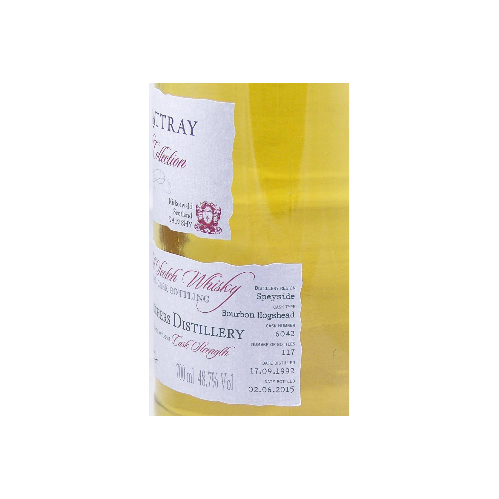 Glentauchers Individual Cask Bottling 1992 22 Years Single Malt Whisky 3
