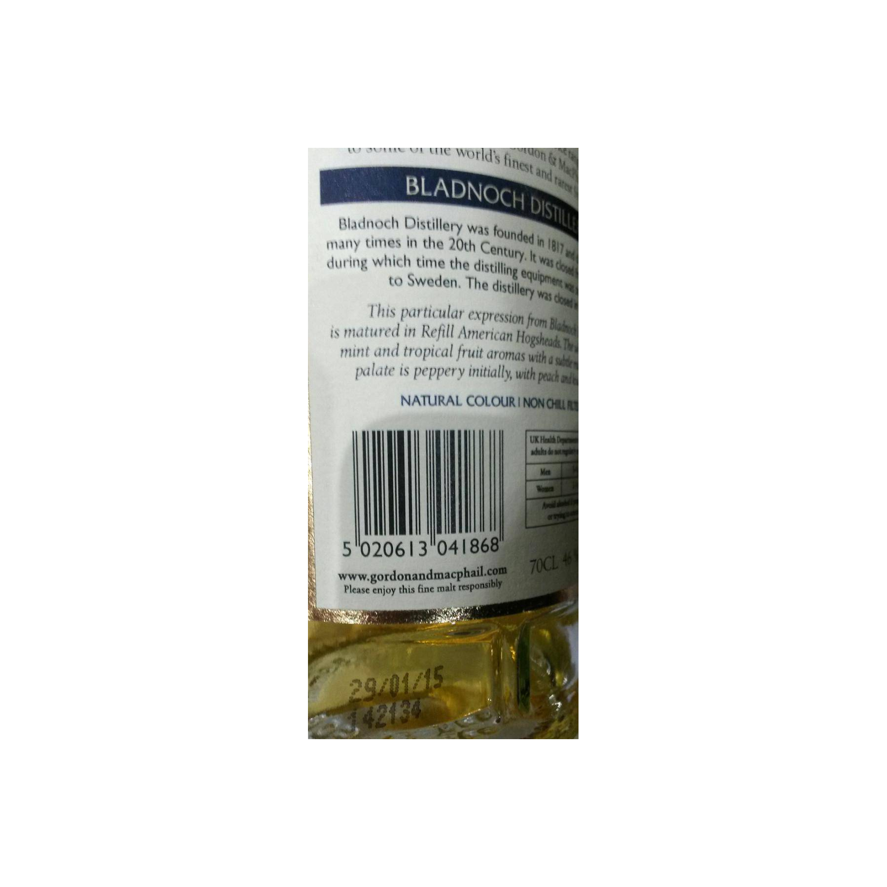 Bladnoch Connoisseurs Choice 1993 21 Years Single Malt Whisky 3
