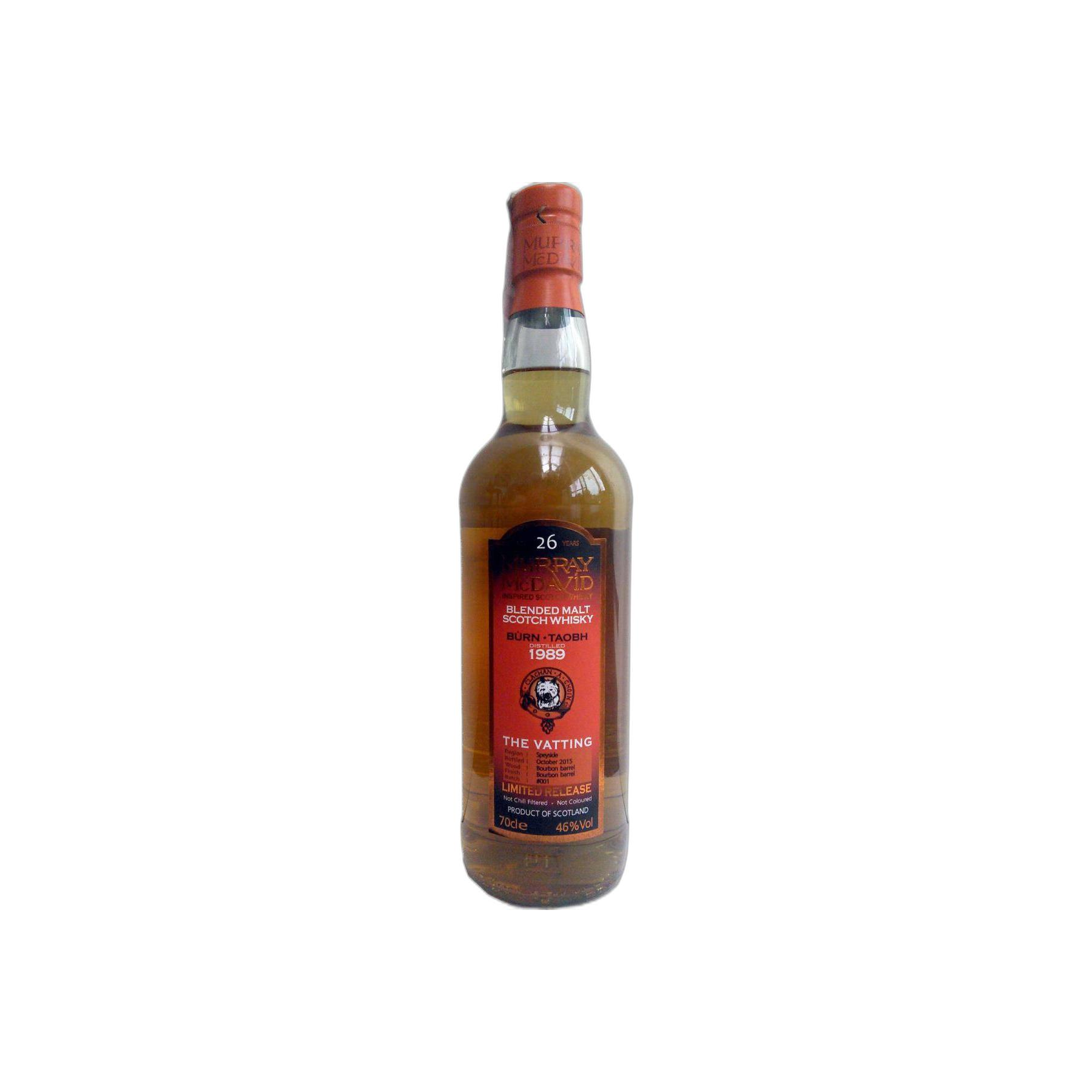 Murray McDavid 1989 26 Years Blended Malt Whisky