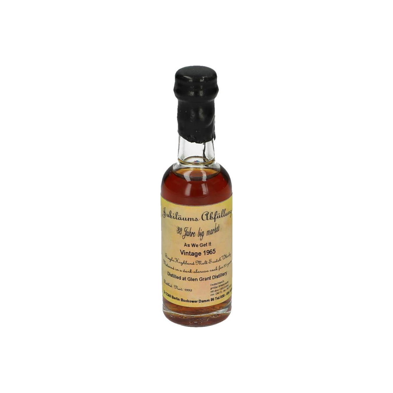 Glen Grant 1965 33 Years Single Malt Whisky 2