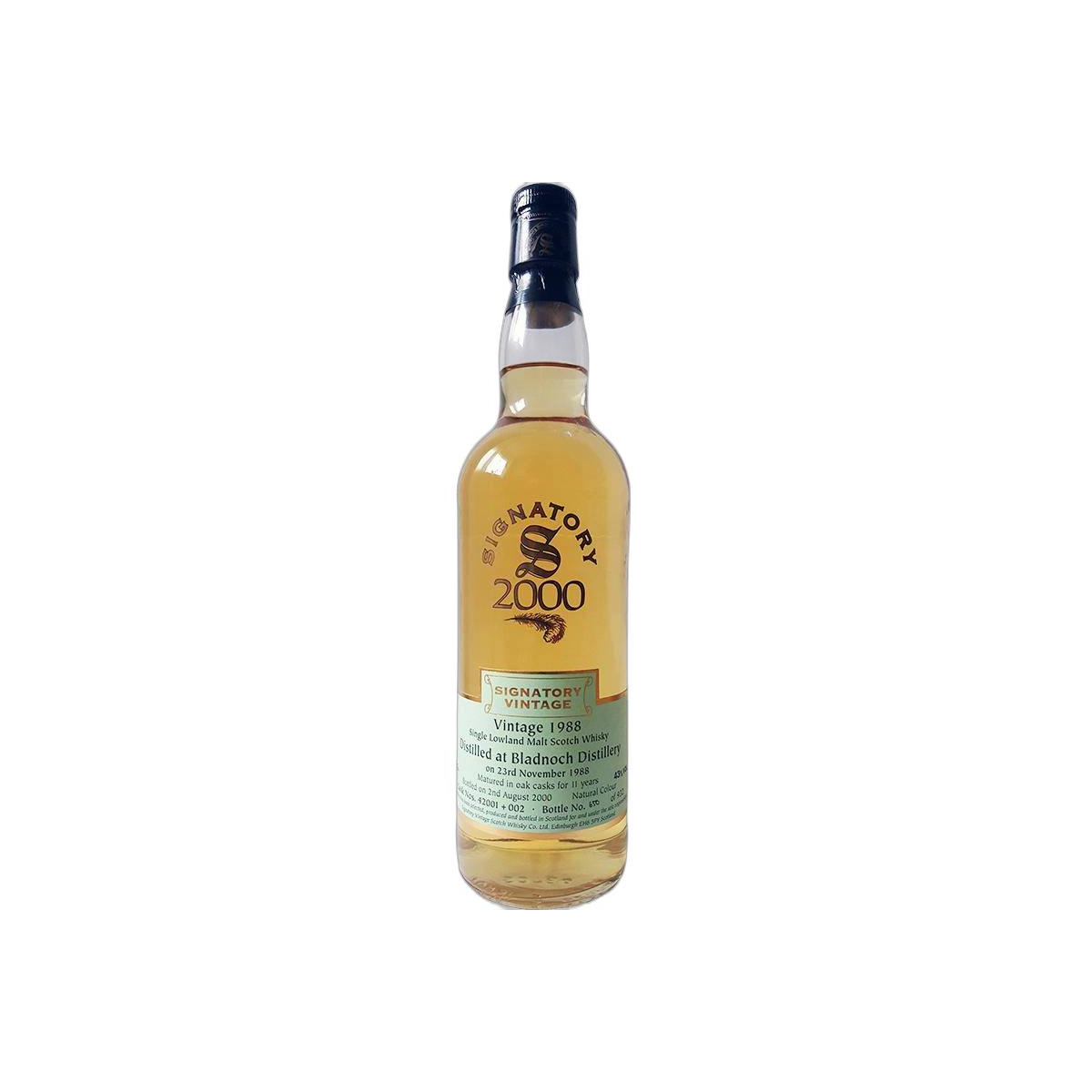 Bladnoch 1988 11 Years Single Malt Whisky