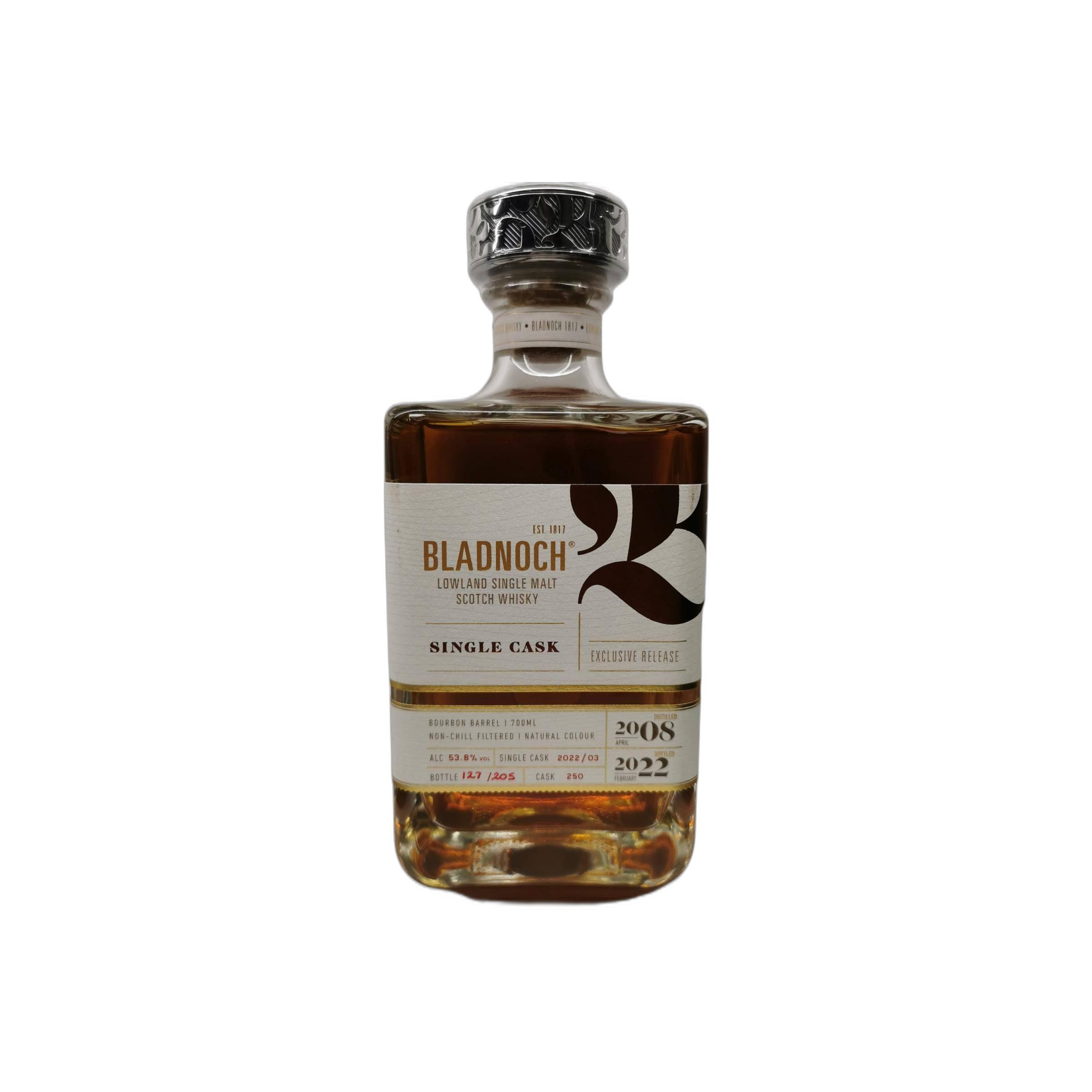 Bladnoch Single Cask 2008 14 Years Single Malt Whisky