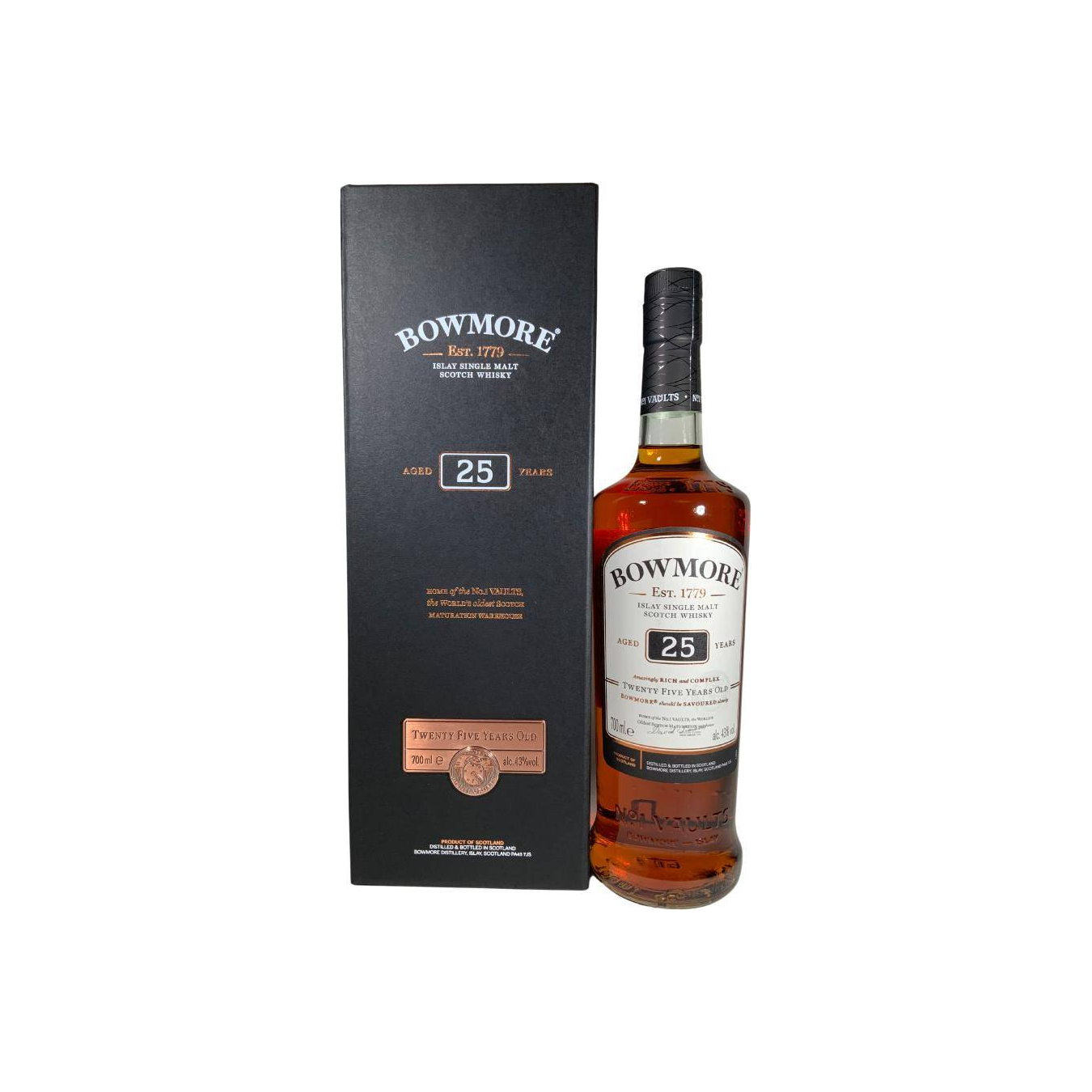 Bowmore 25 Years Single Malt Whisky 2