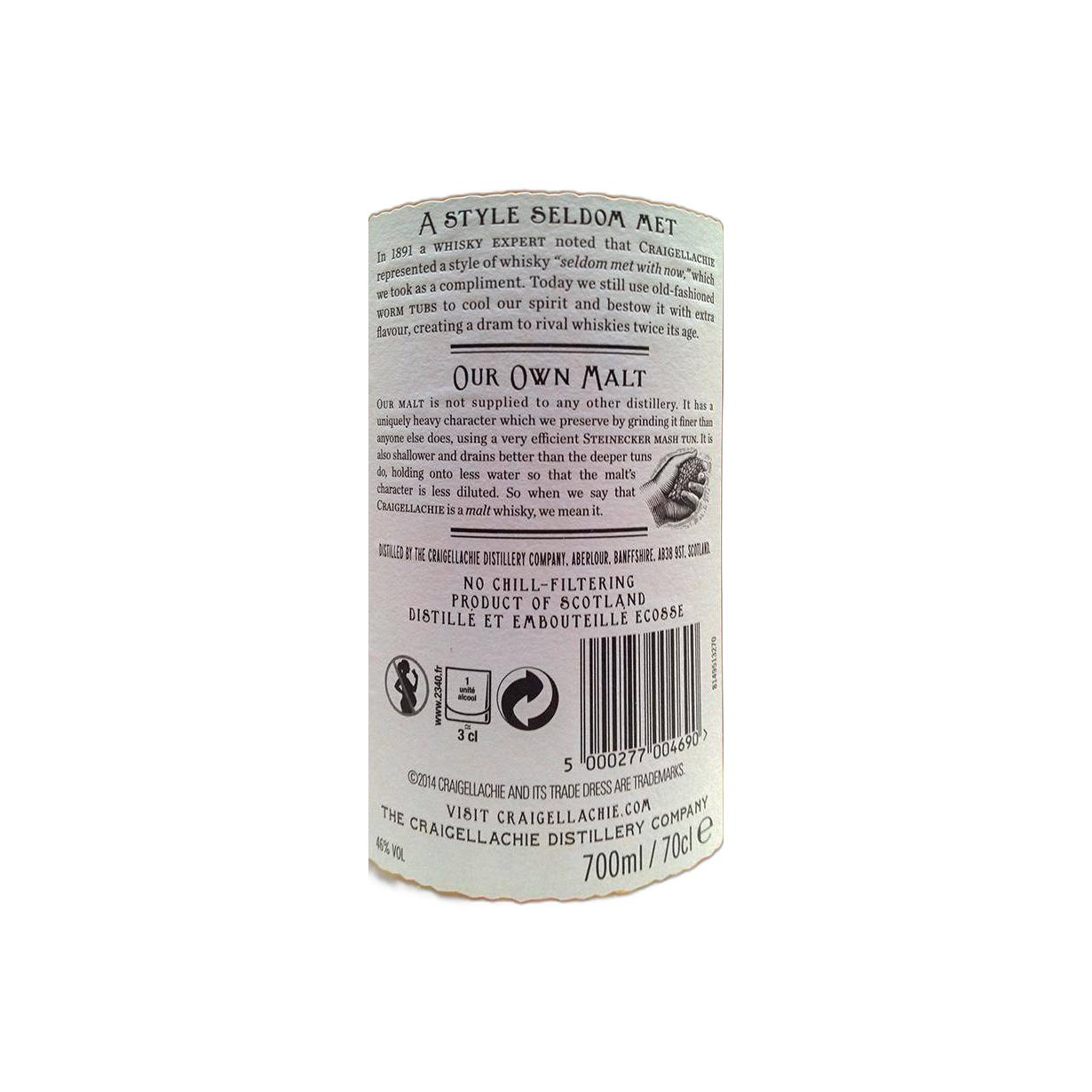 Craigellachie 17 Years Single Malt Whisky 2