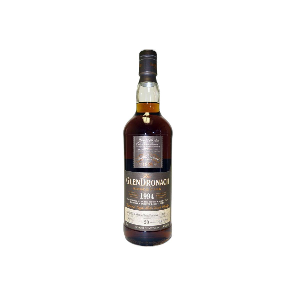 GlenDronach Single Cask 1994 20 Years Single Malt Whisky