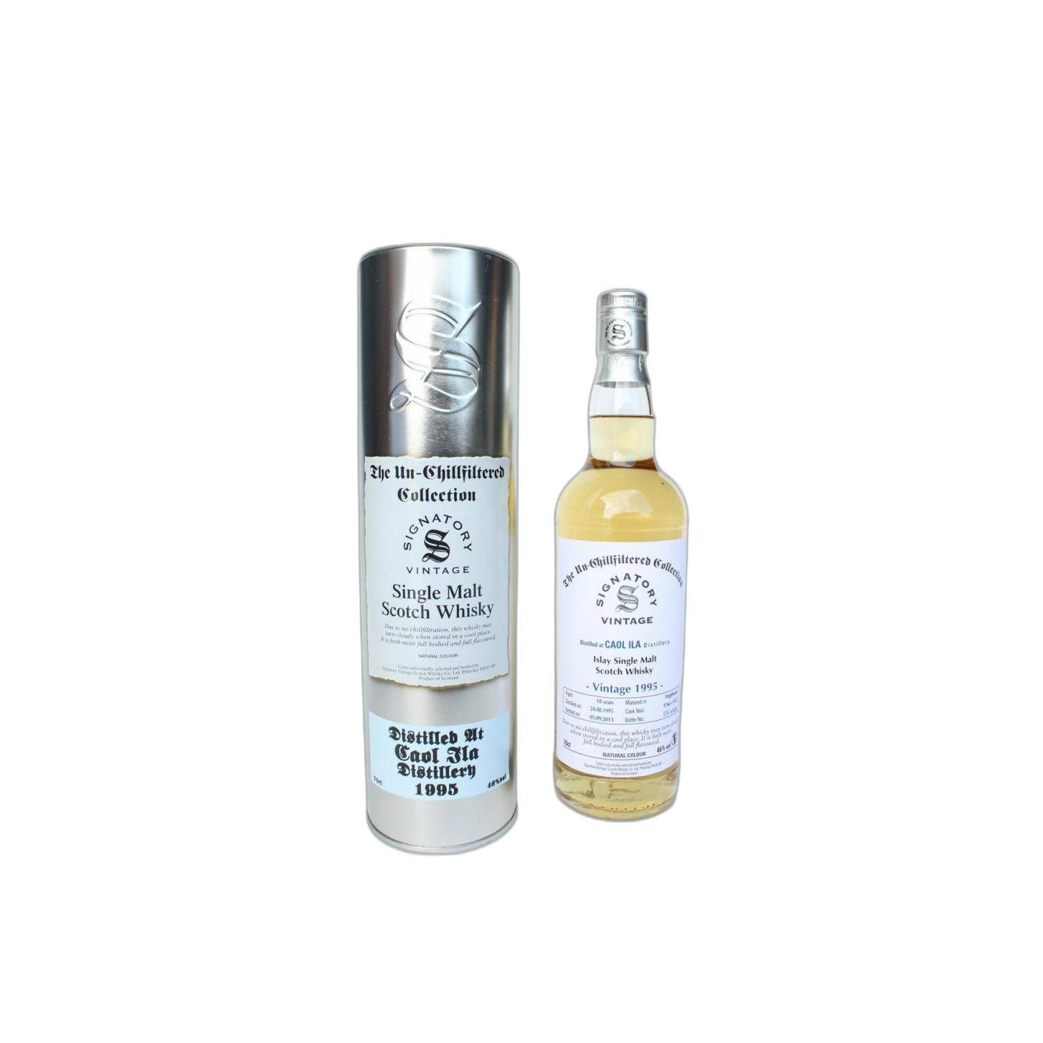 Caol Ila The Un-Chillfiltered Collection 1995 18 Years Single Malt Whisky 2