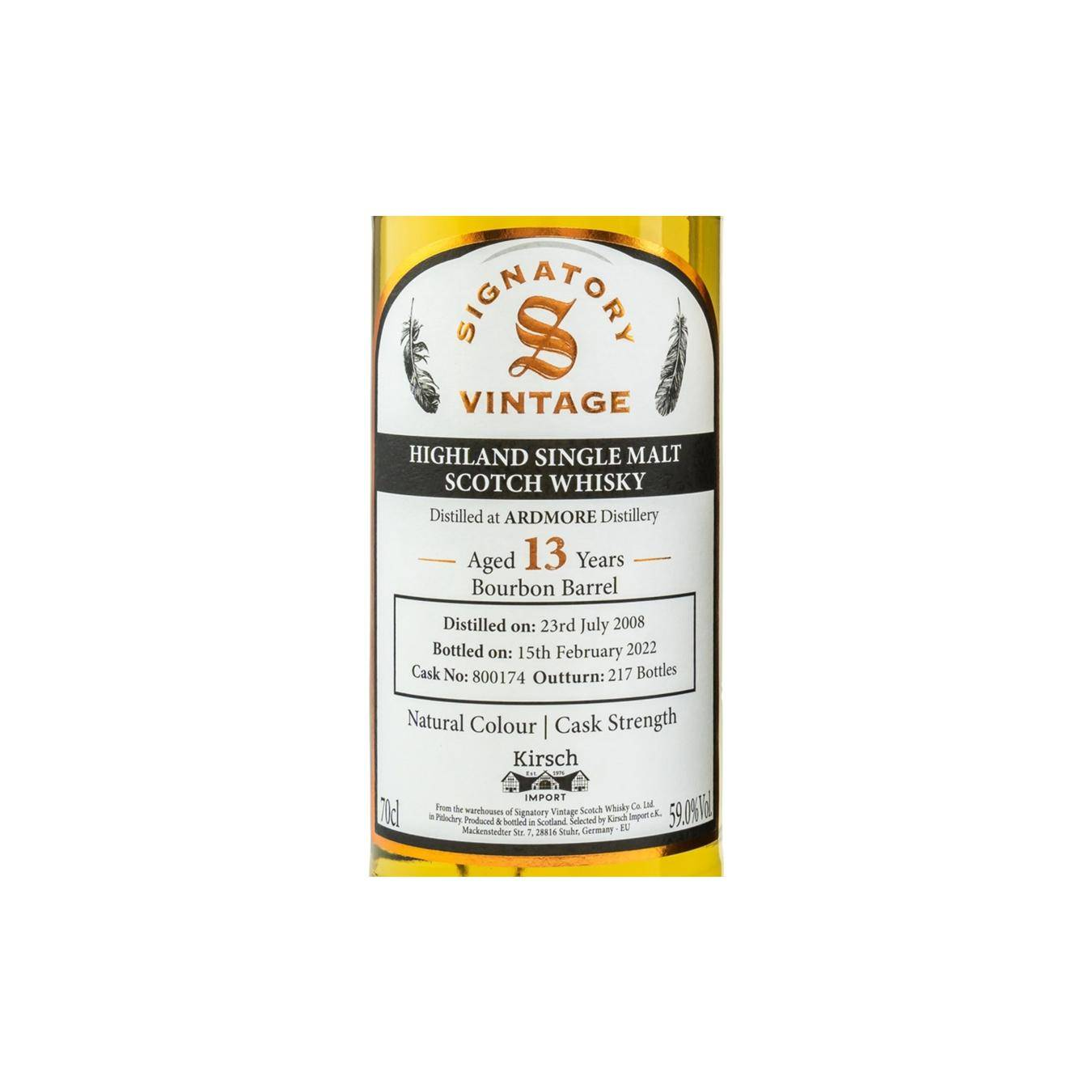 Ardmore 2008 13 Years Single Malt Whisky 3