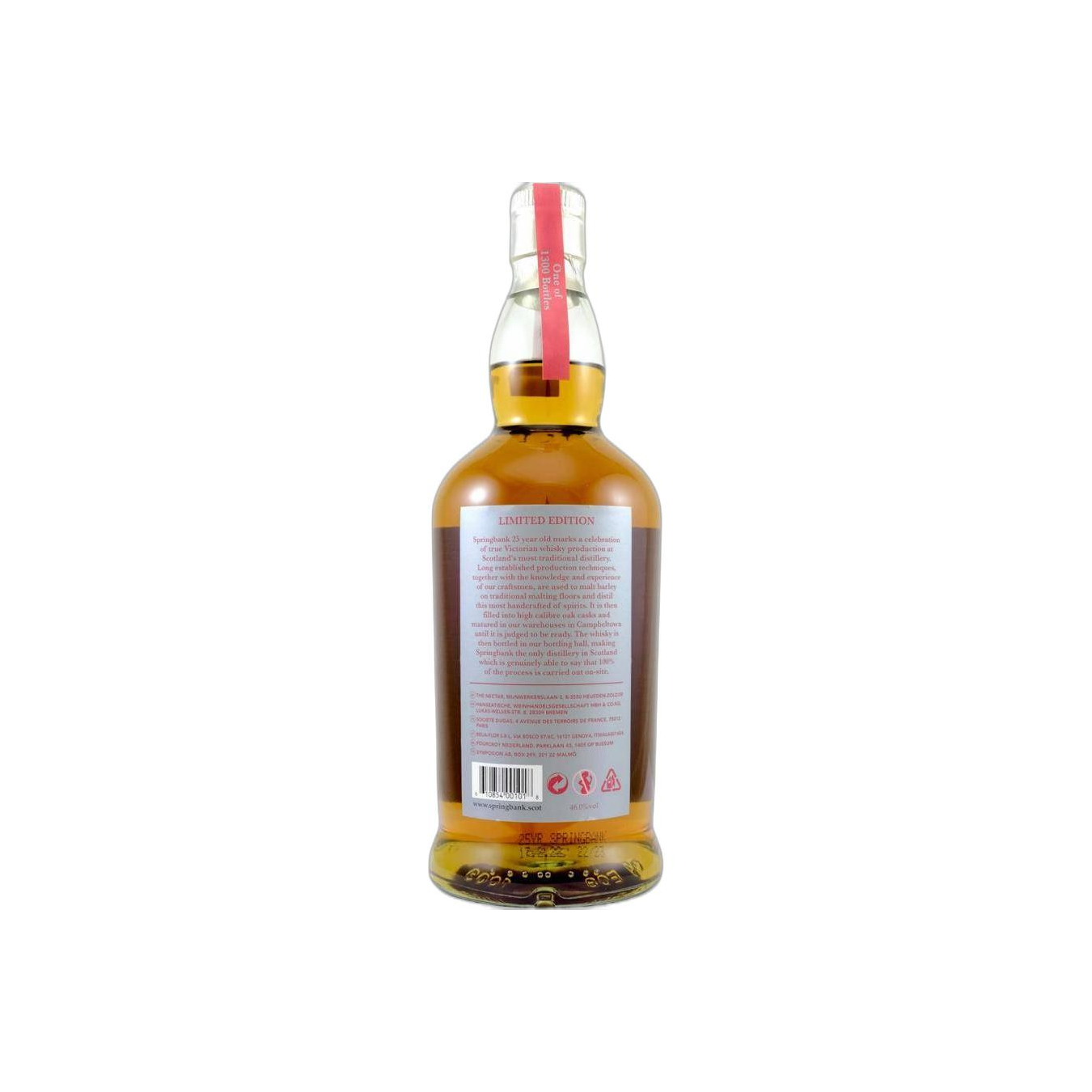 Springbank Limited Edition 25 Years Single Malt Whisky 2