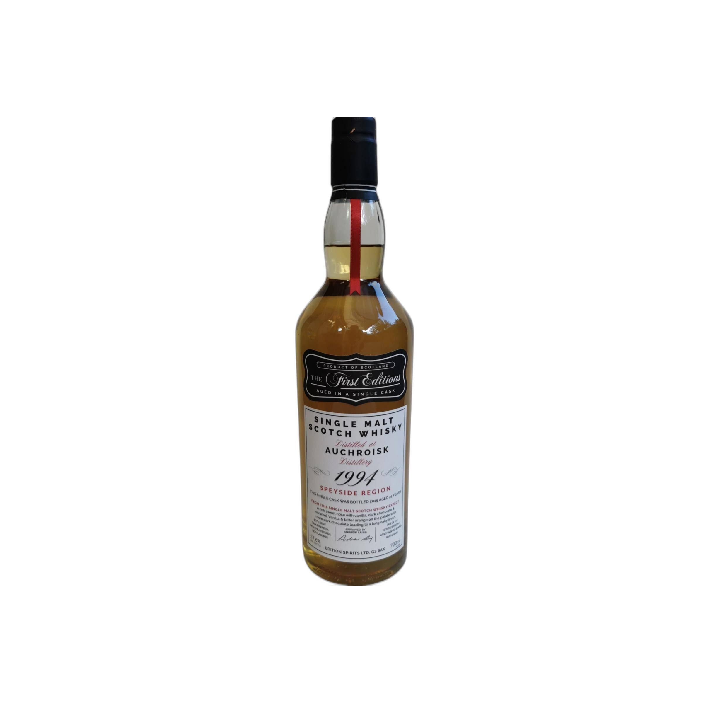 Auchroisk The First Editions 1994 21 Years Single Malt Whisky 2
