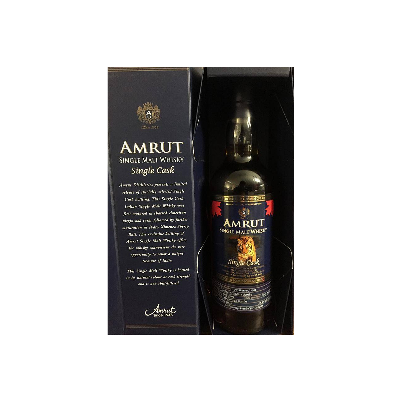 Amrut Single Cask 2009 5 Years Single Malt Whisky 3