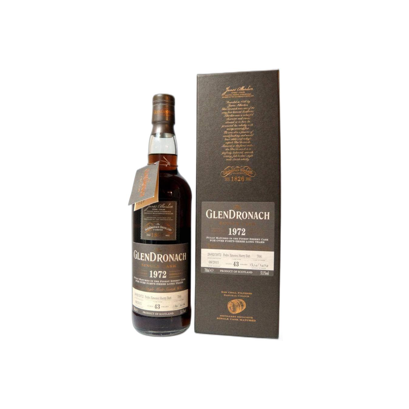 GlenDronach 1972 43 Years Single Malt Whisky 3