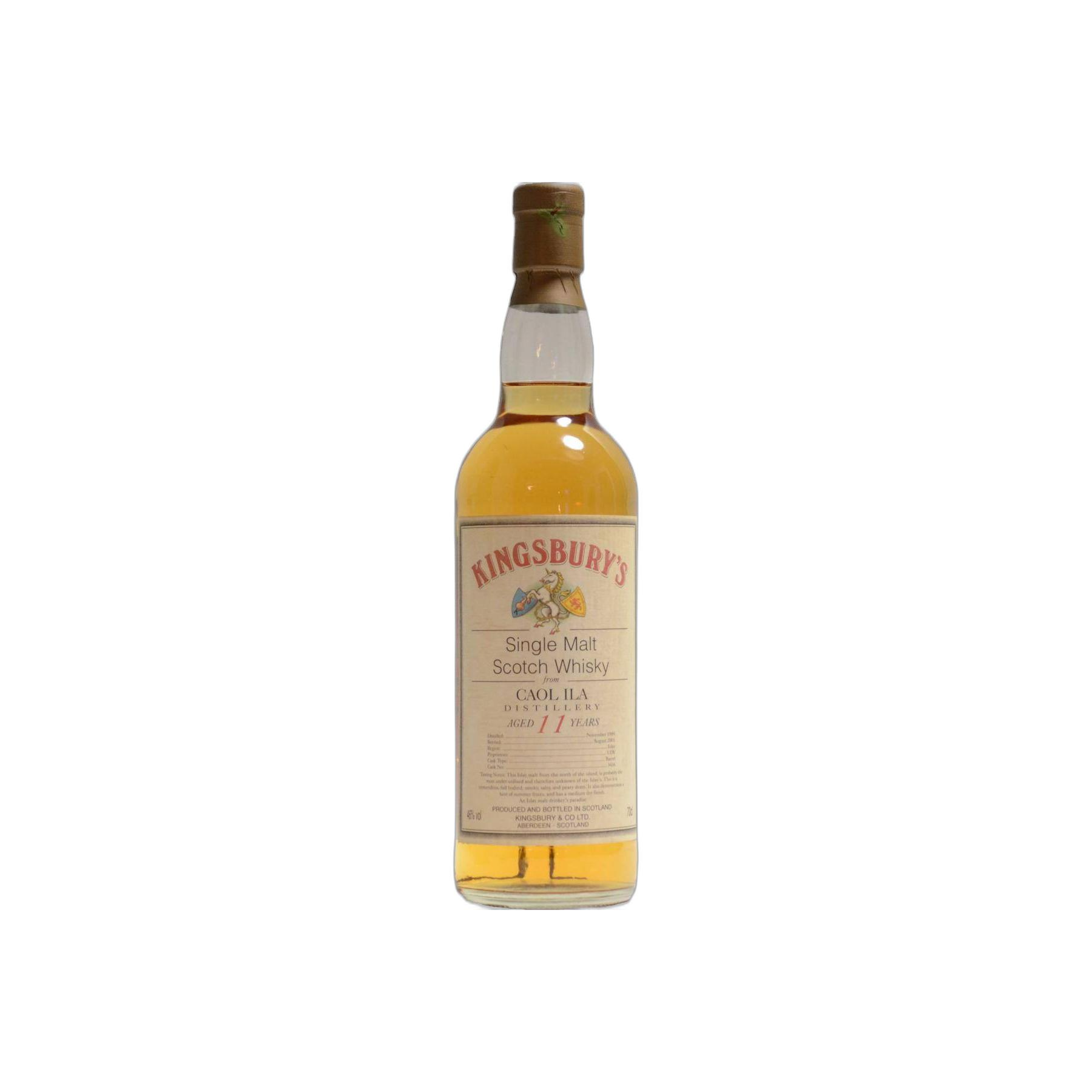 Caol Ila 1989 11 Years Single Malt Whisky