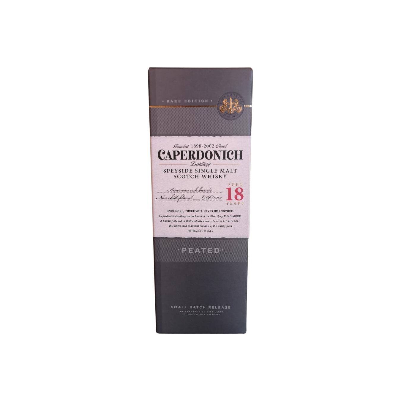 Caperdonich 18 Years Single Malt Whisky 3