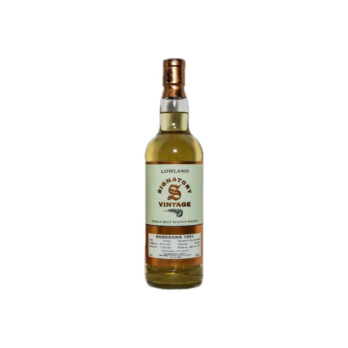 Rosebank Vintage Collection 1991 13 Years Single Malt Whisky
