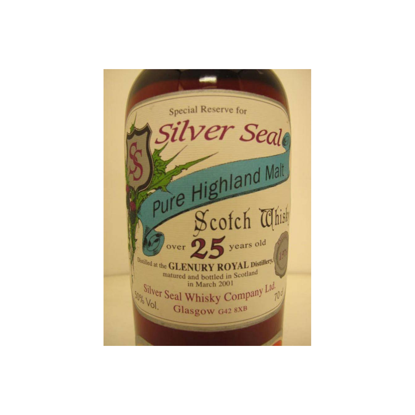 Glenury Royal 1976 25 Years Single Malt Whisky 2