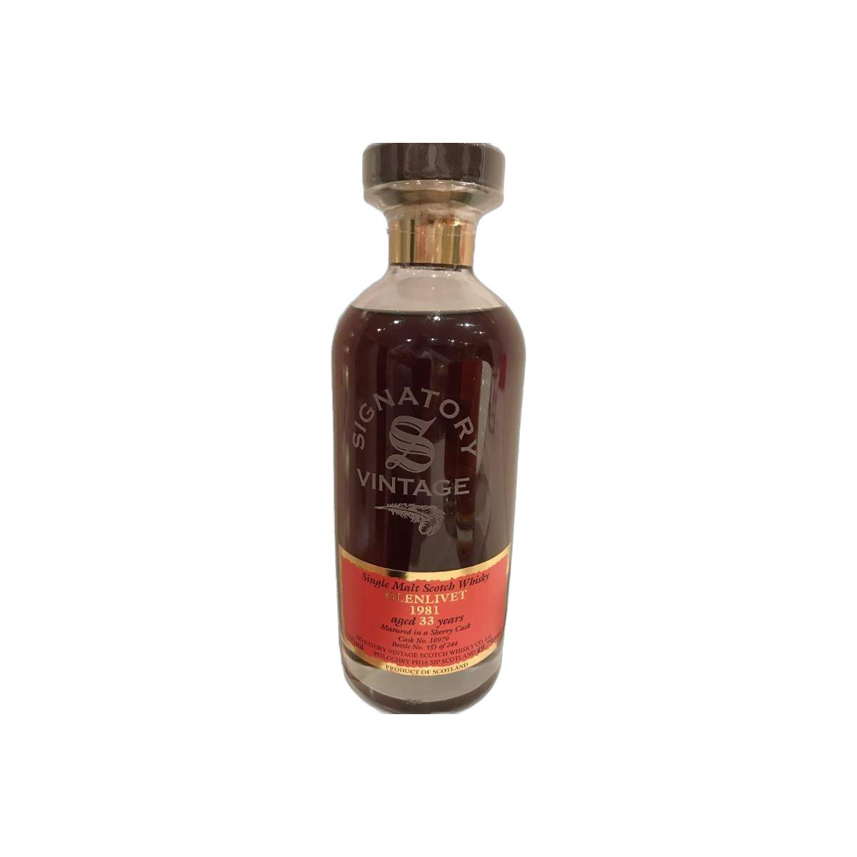 The Glenlivet Cask Strength Collection 1981 33 Years Single Malt Whisky