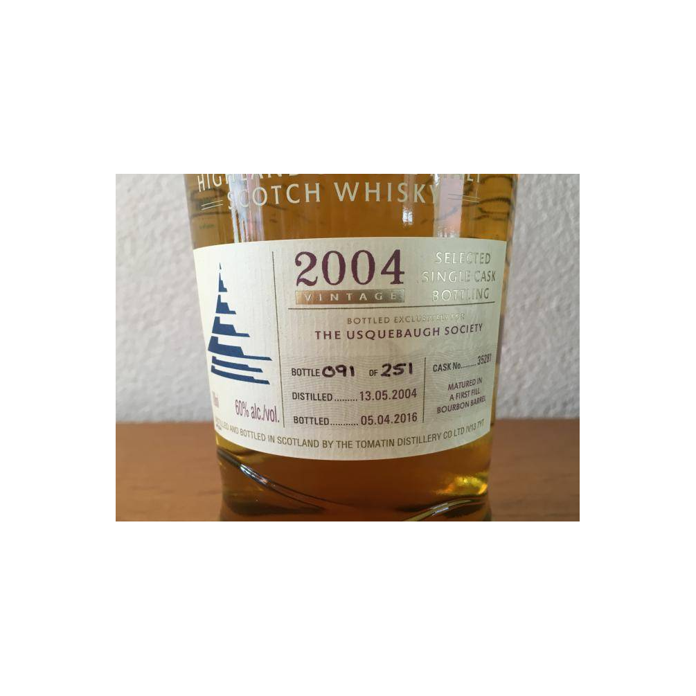 Tomatin 2004 11 Years Single Malt Whisky 2