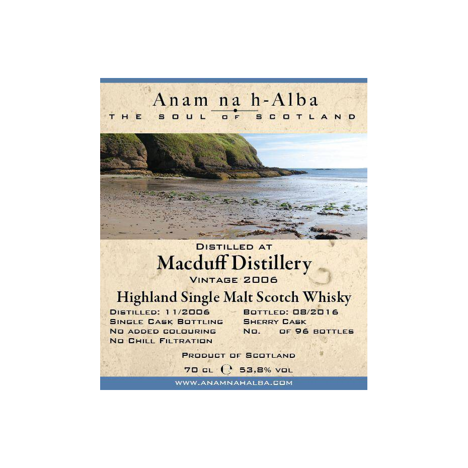 Macduff 2006 9 Years Single Malt Whisky