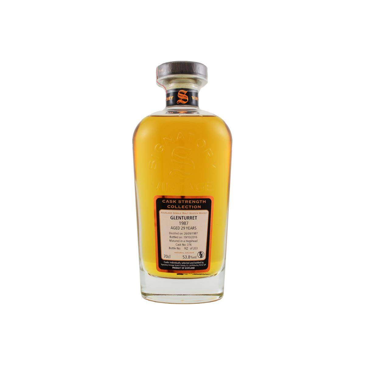 The Glenturret Cask Strength Collection 1987 29 Years Single Malt Whisky