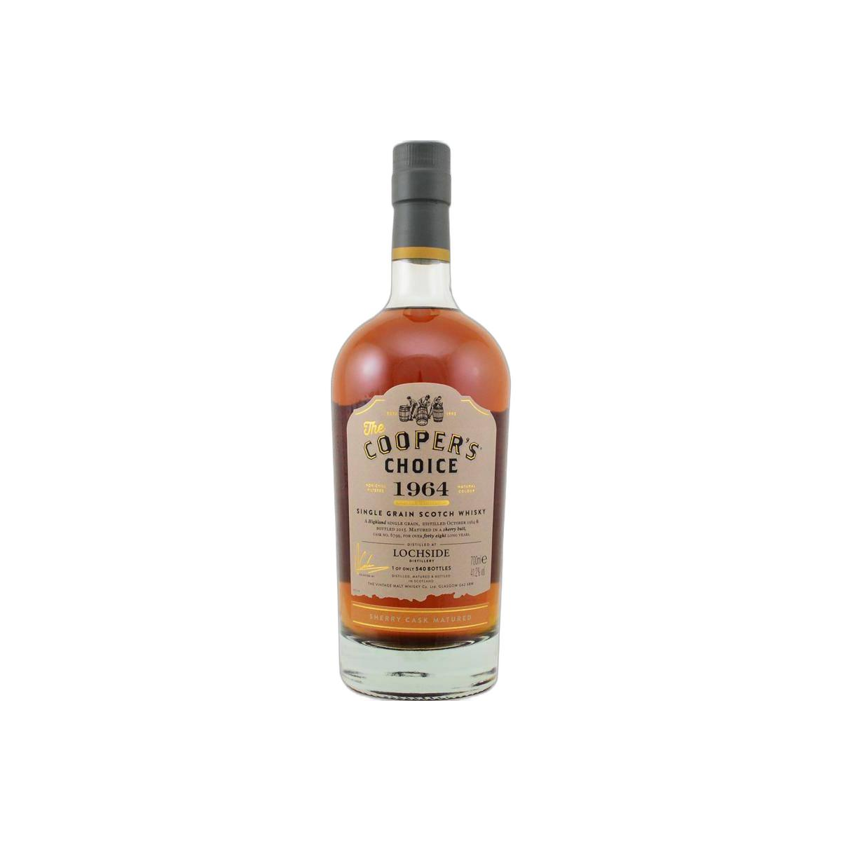 Lochside The Cooper's Choice 1964 48 Years Single Grain Whisky