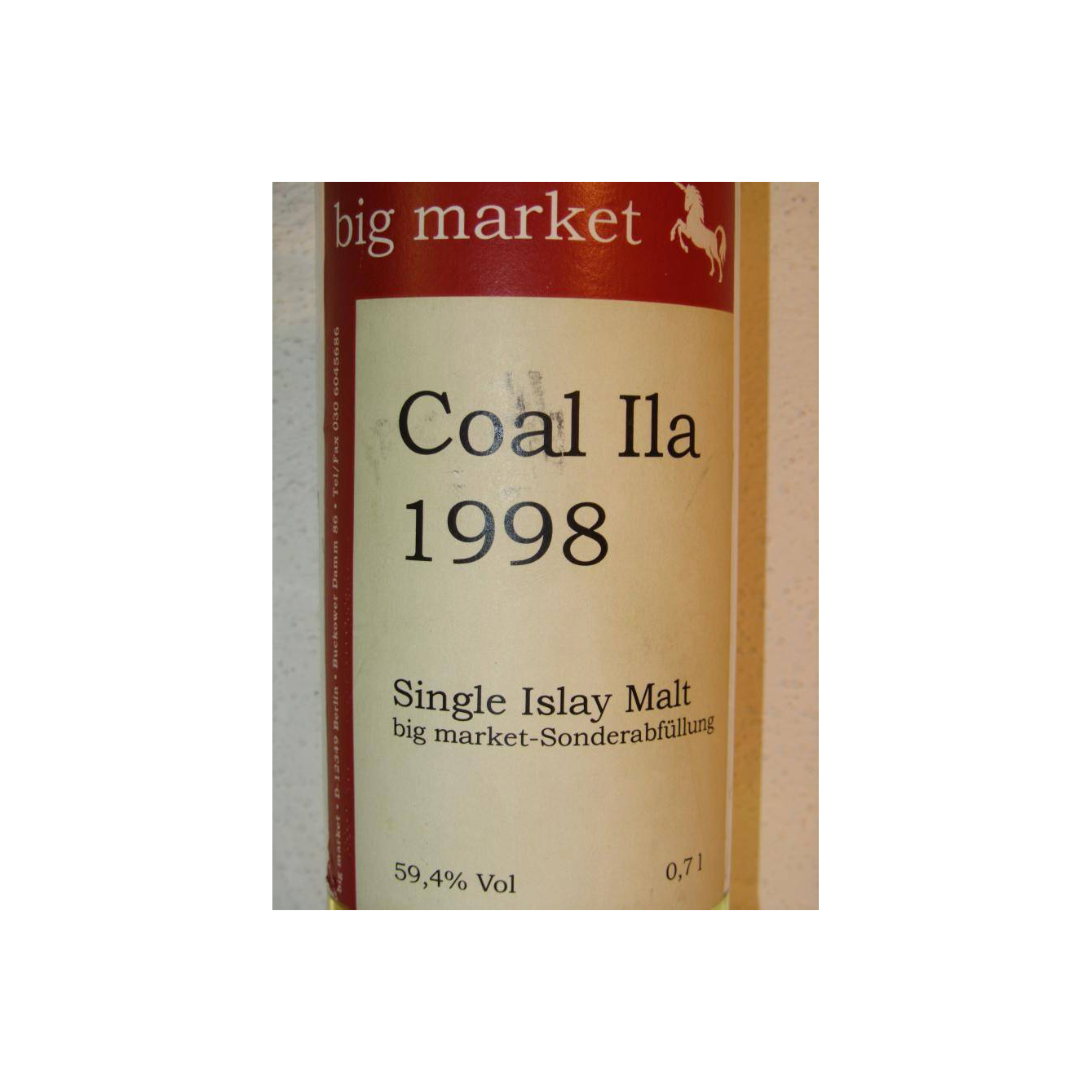 Caol Ila 1998 Single Malt Whisky